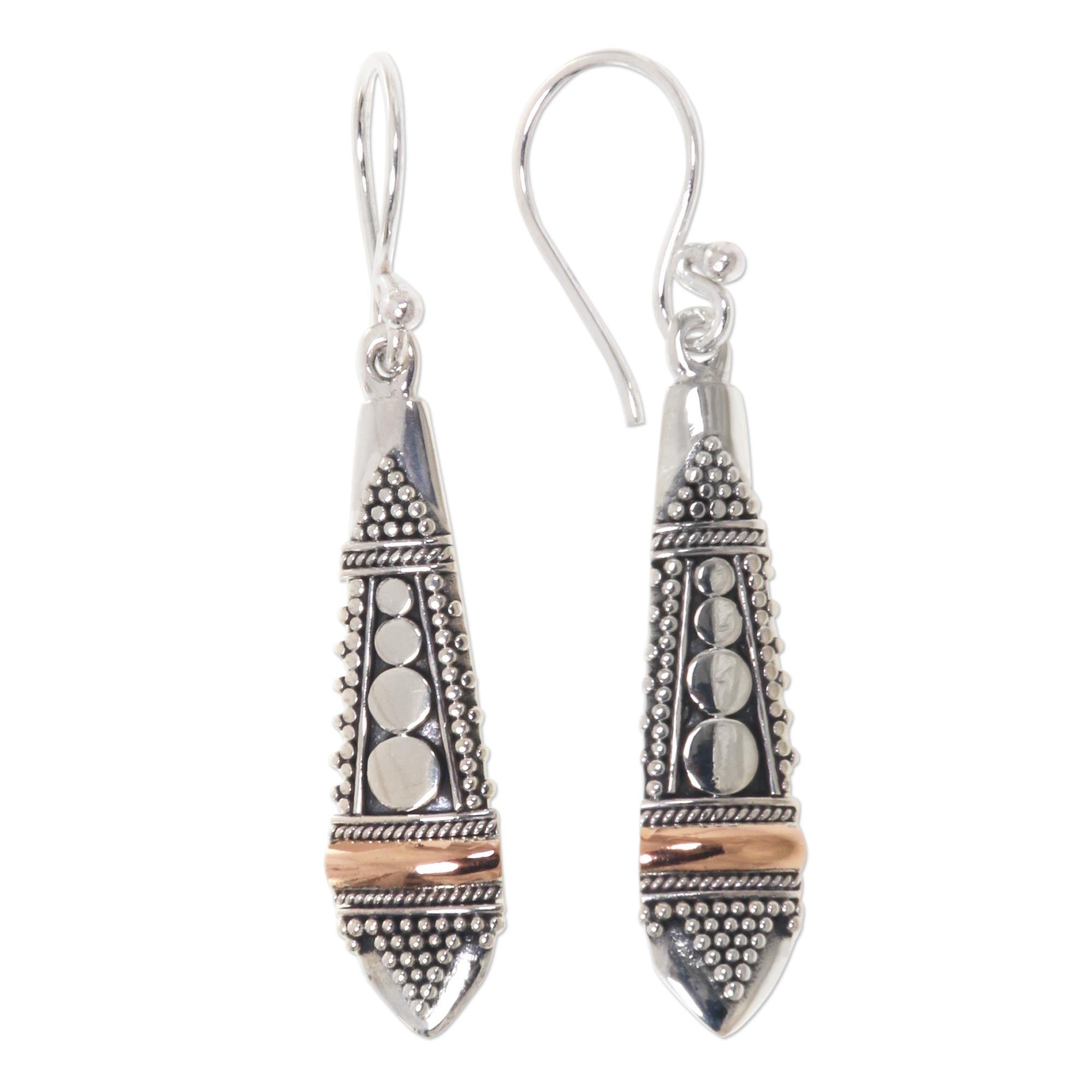 Premium Balinese Sisters Sterling Silver Earrings - Ultimate Elegance