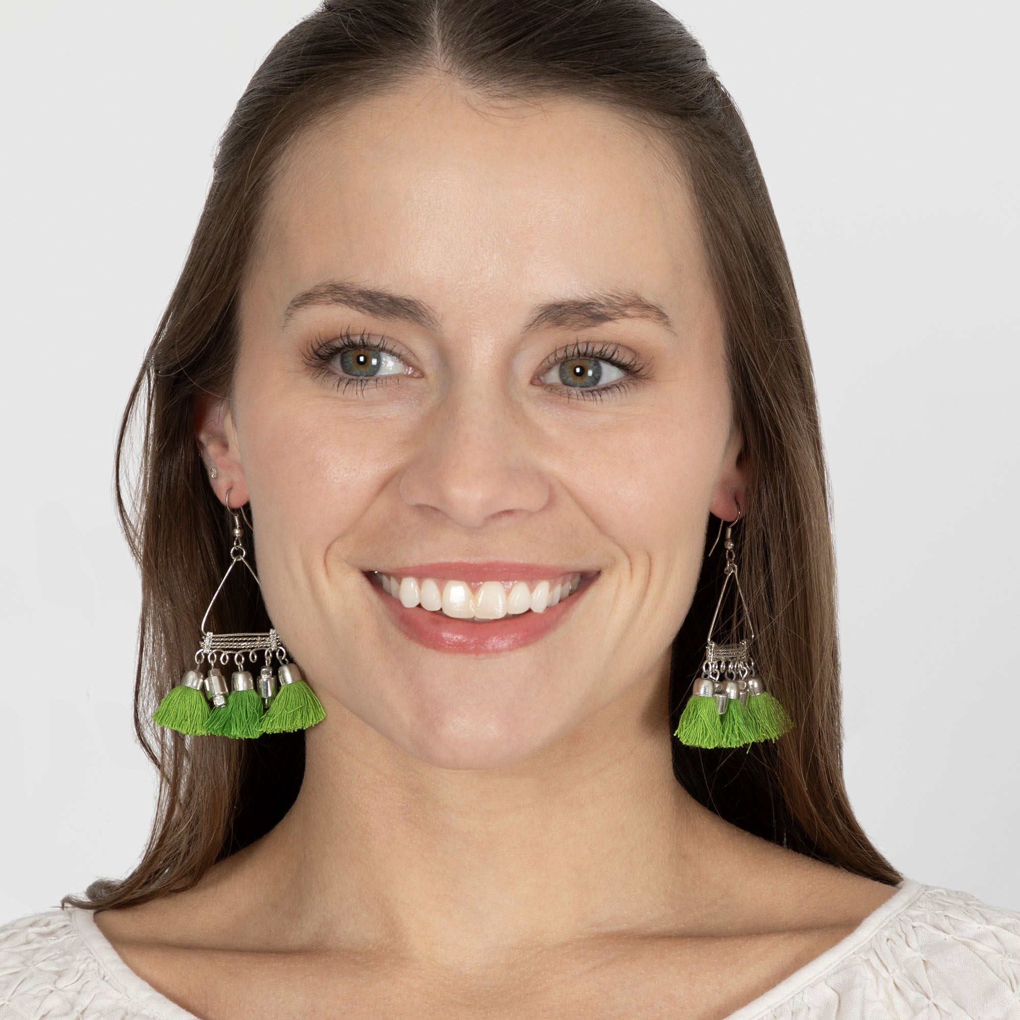 Premium Taj Tassel Earrings - Bohemian Style