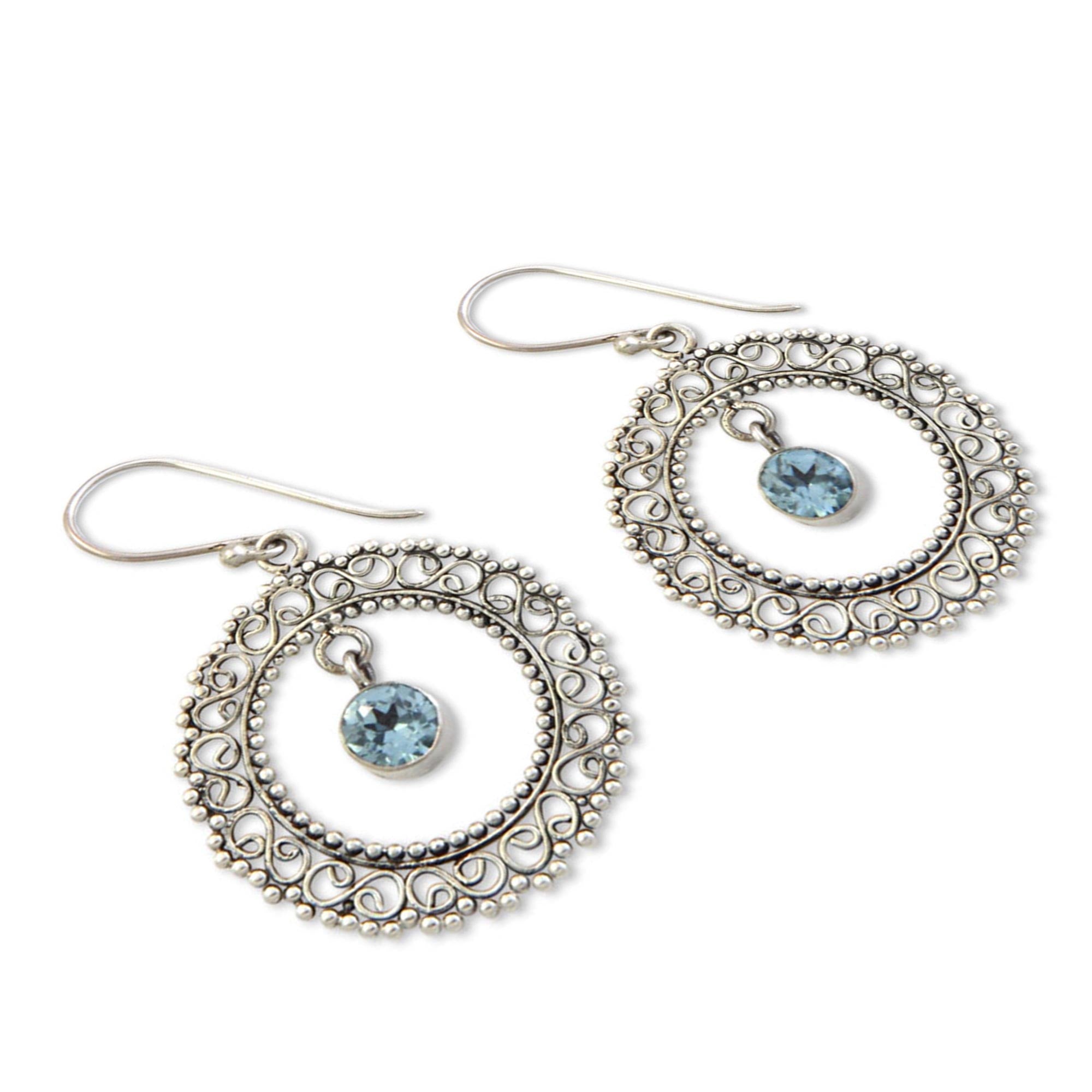 Premium Radiant Halo Sterling Silver Earrings