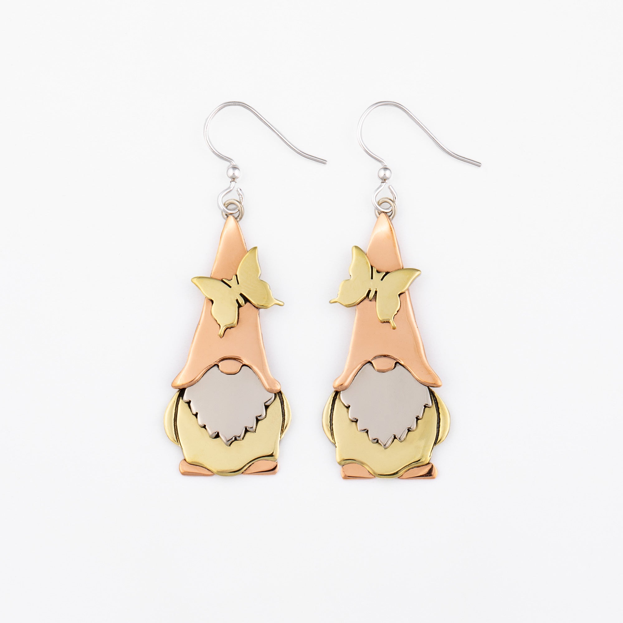 Premium Springtime Gnome Earrings | Fair Trade Whimsical Accessory