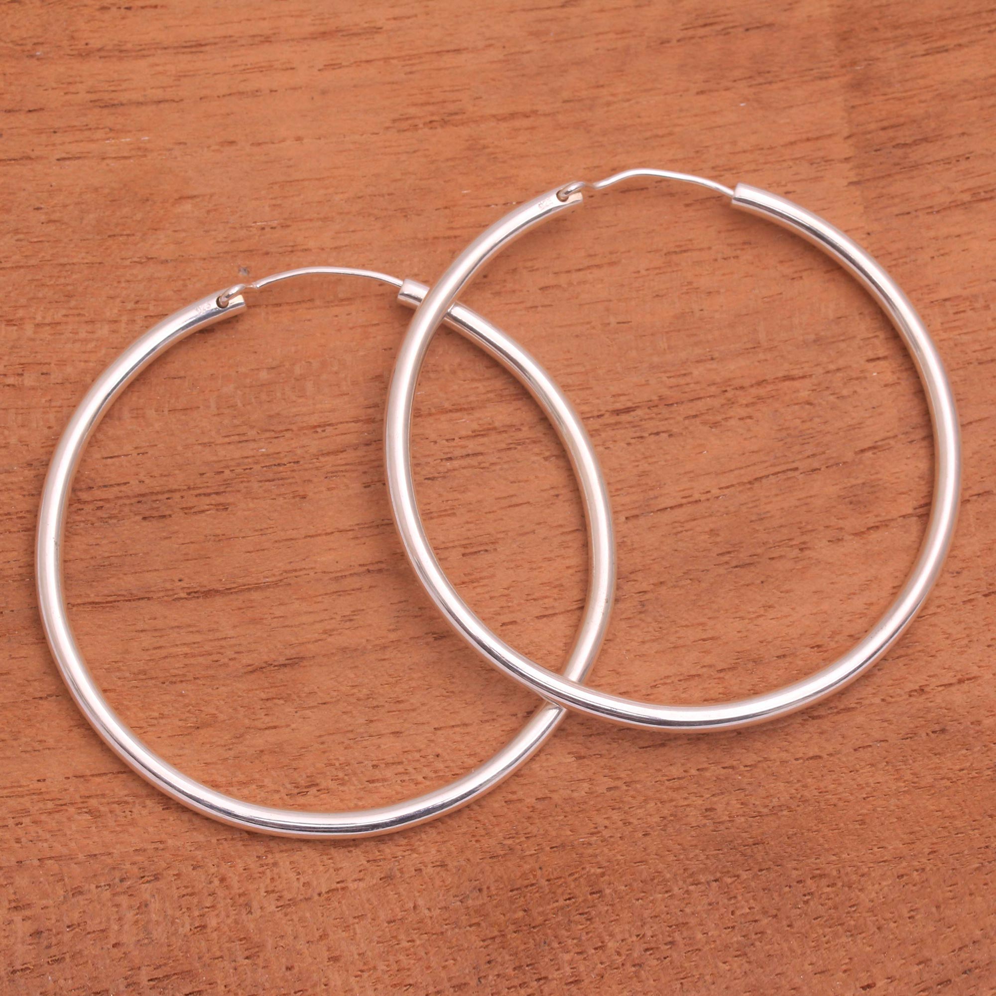 Premium Sterling Silver Hoop Earrings - Ultimate Everyday Elegance