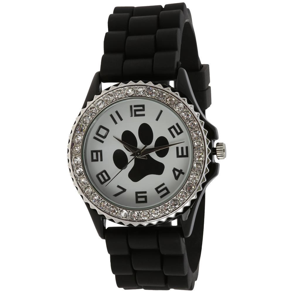 Premium Paw Print Silicone Watch - Animal Rescue Edition