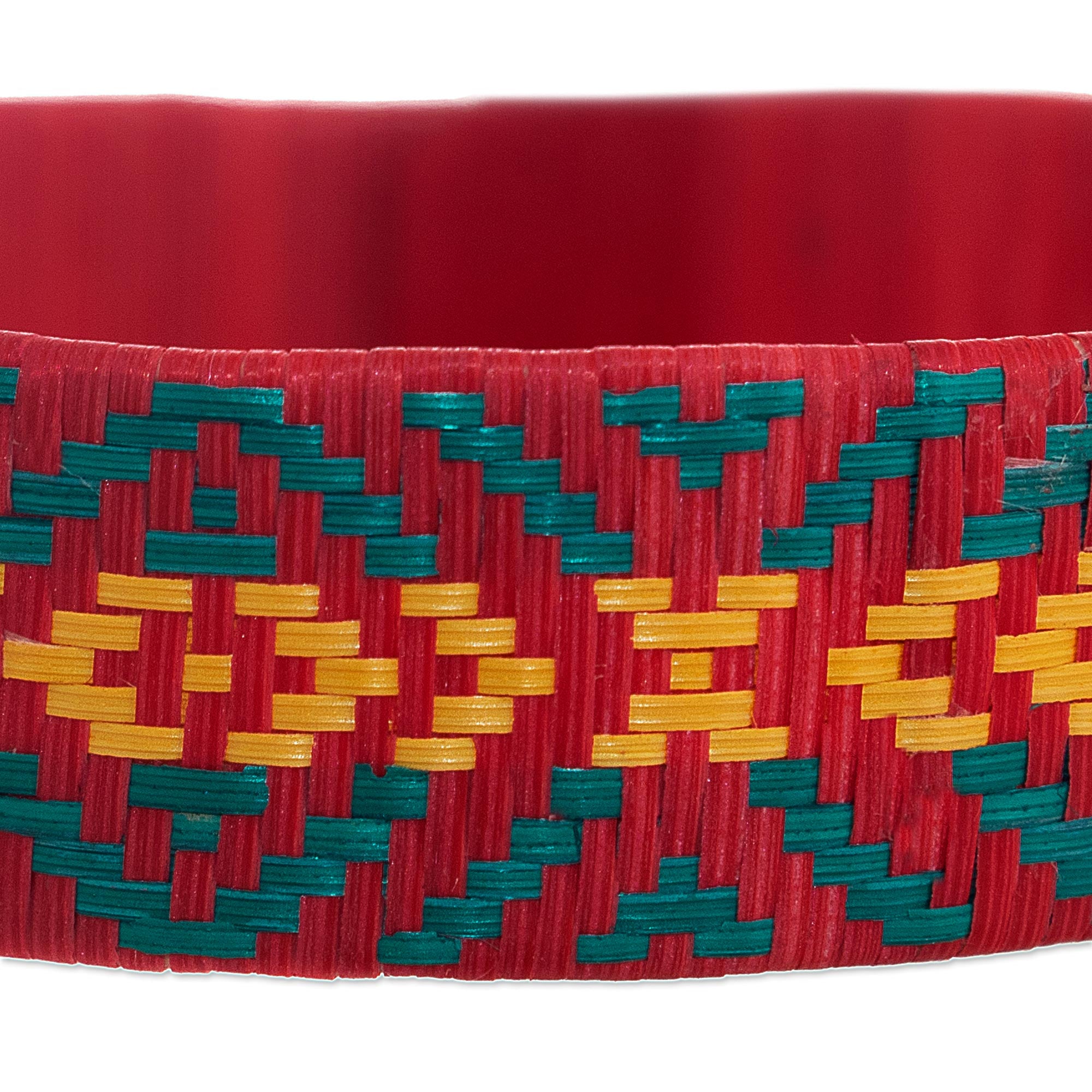 Premium Handwoven Zenu Bangle Bracelet from Colombia