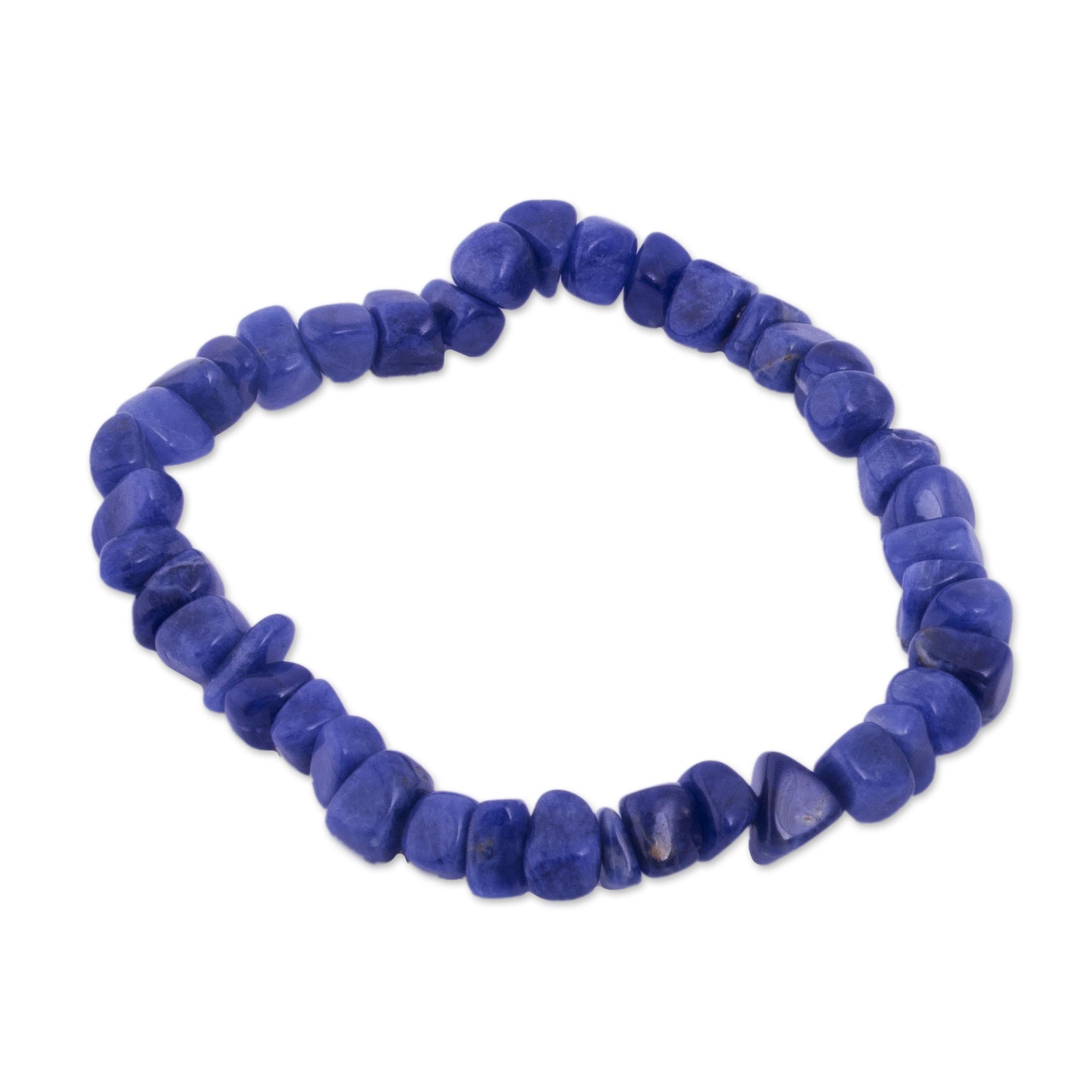 Premium Sodalite Harmony Bracelet - Handcrafted Gemstone Jewelry