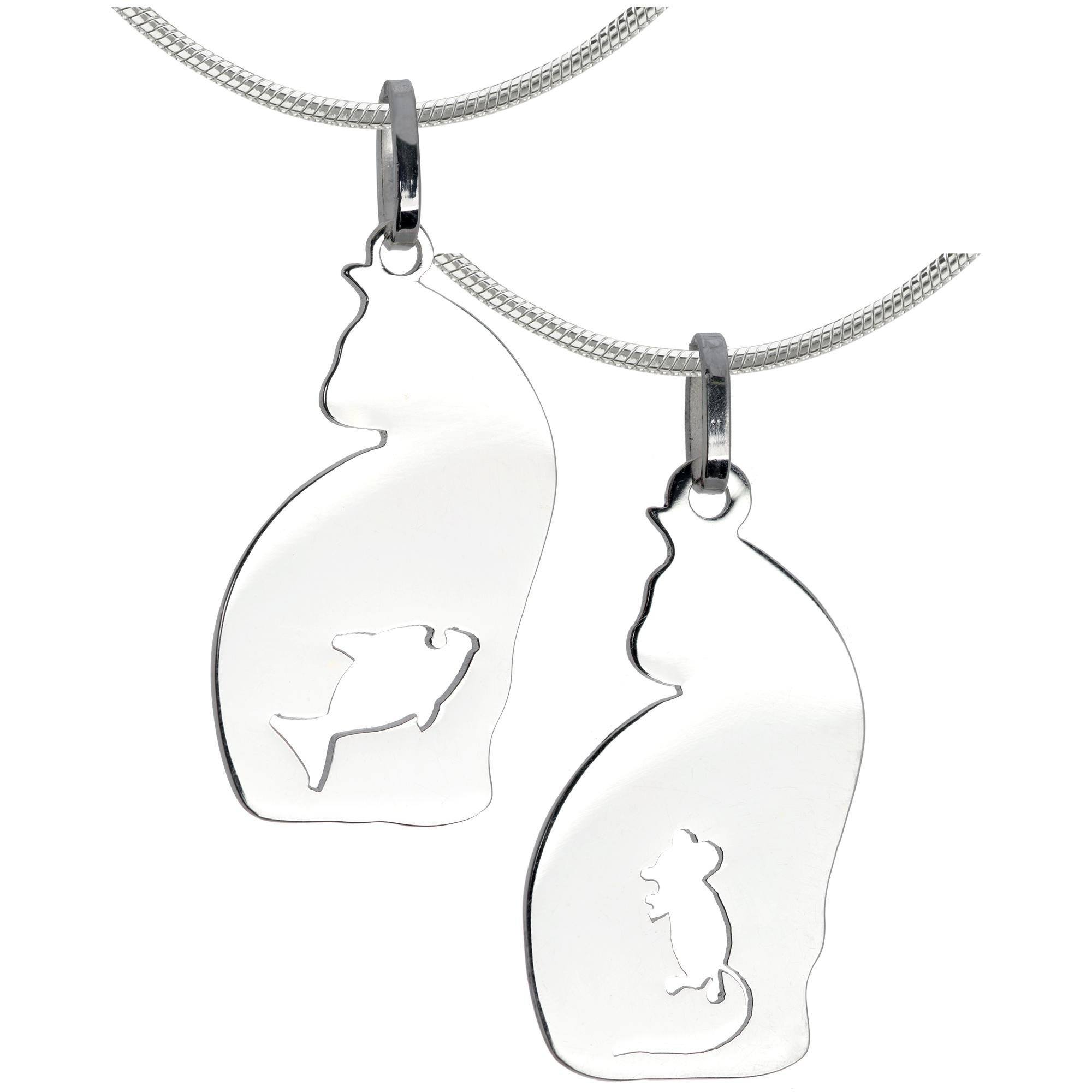 Premium Feline Instincts Sterling Silver Necklace