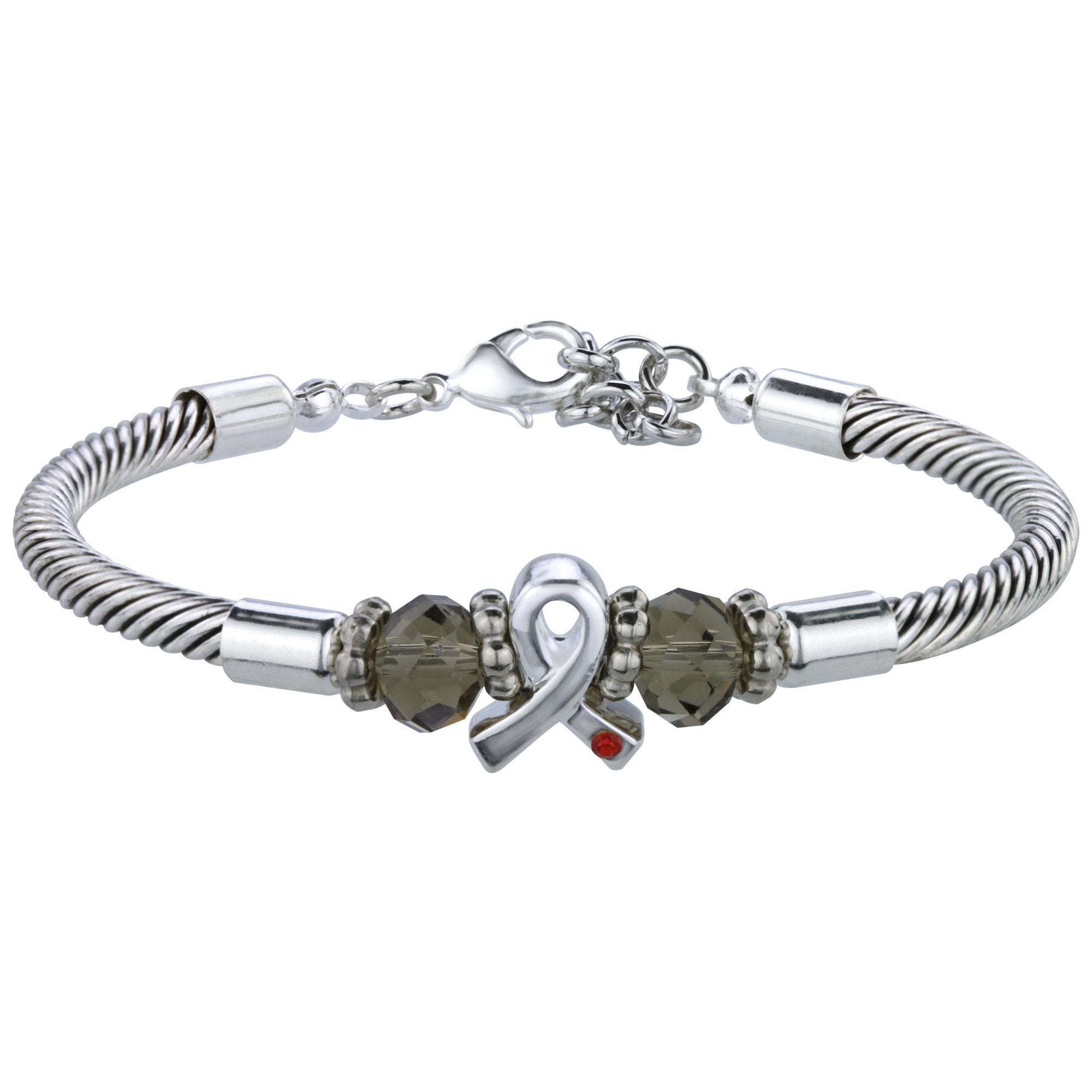 Premium Diabetes Awareness Ribbon Bracelet - Stylish & Meaningful