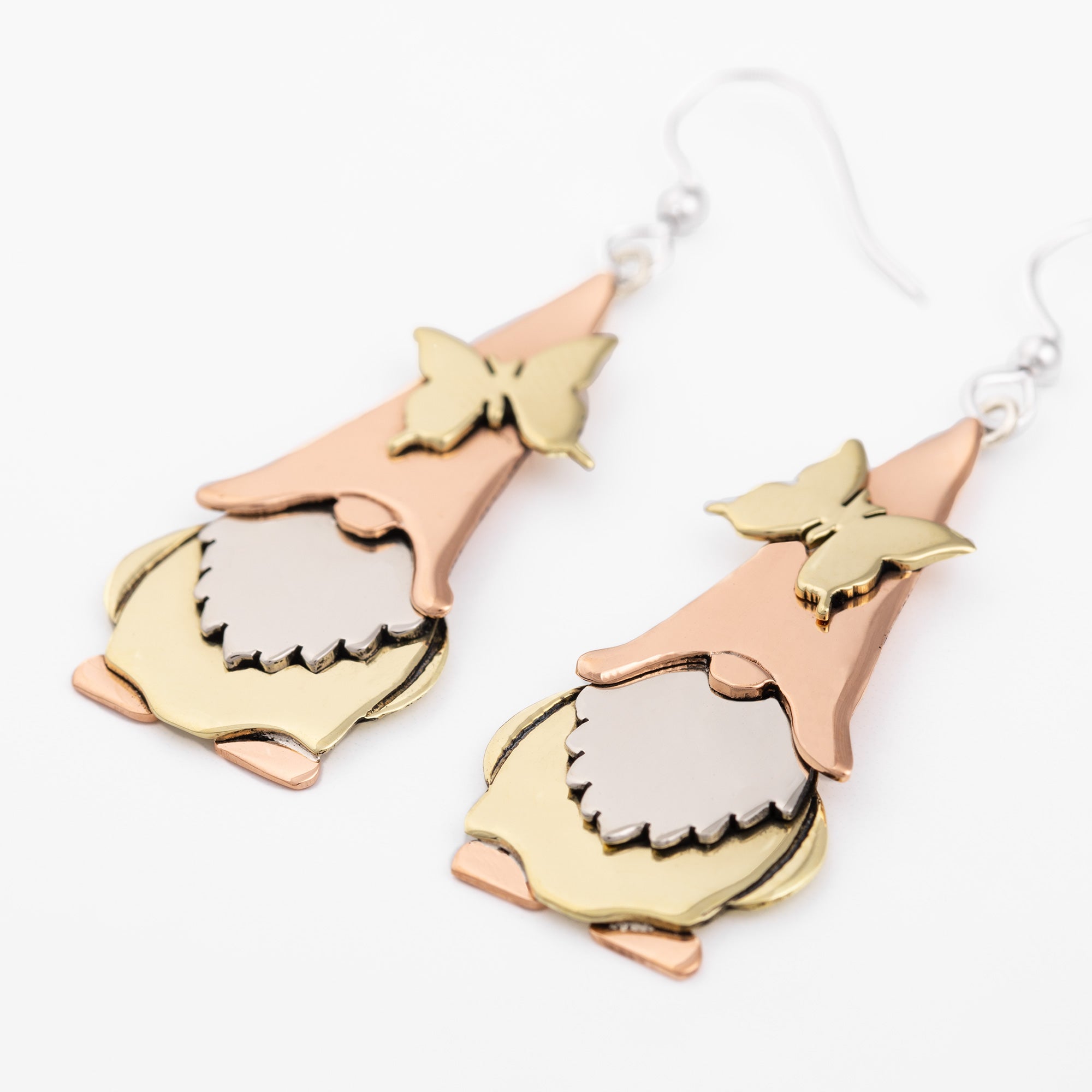 Premium Springtime Gnome Earrings | Fair Trade Whimsical Accessory