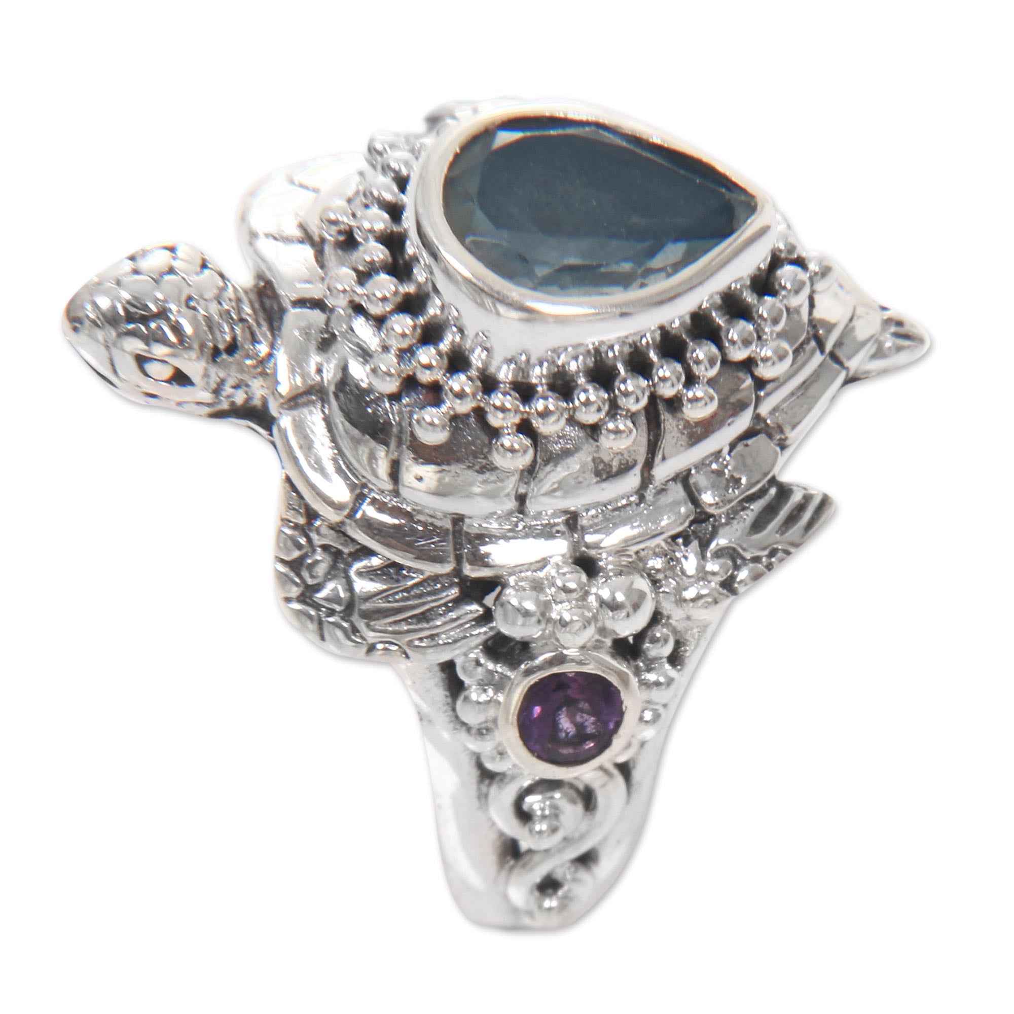 Premium Sea Turtle Enchantment Cocktail Ring - Ultimate Statement Jewelry