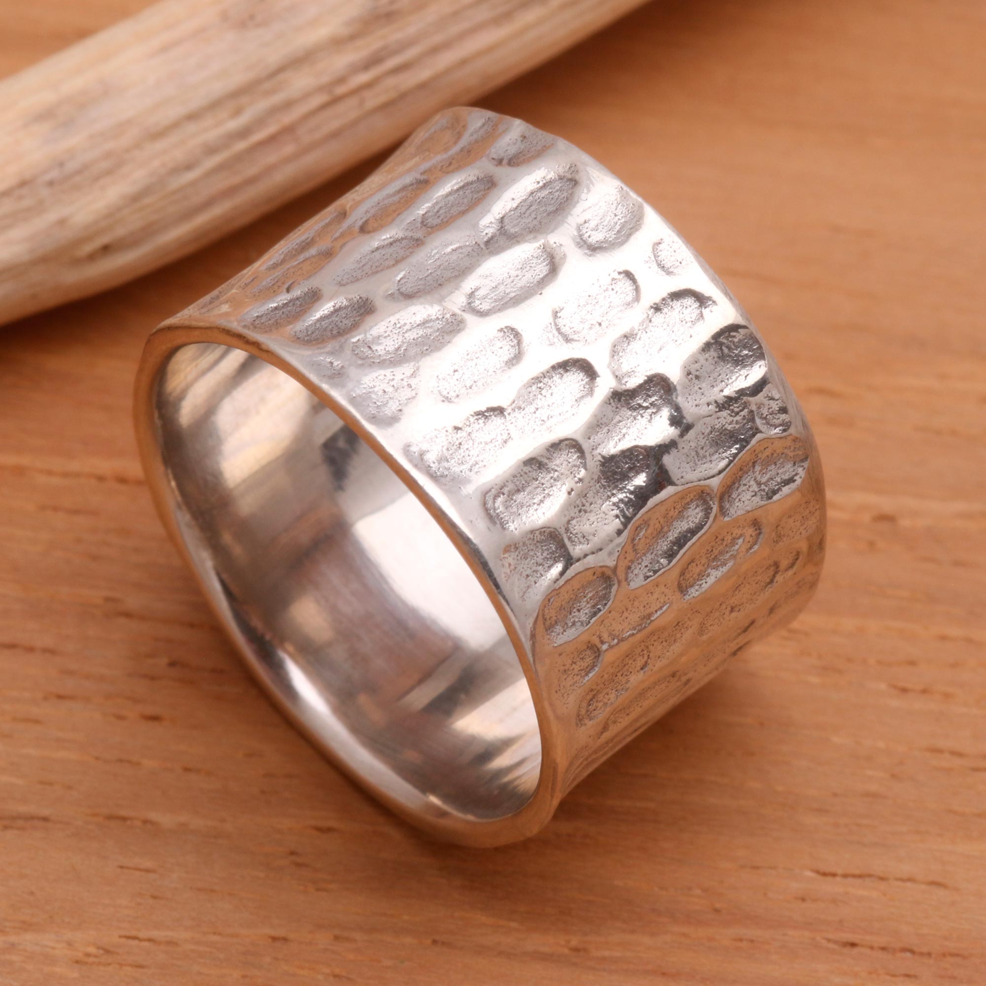 Premium Handcrafted Sterling Silver Ring for Men