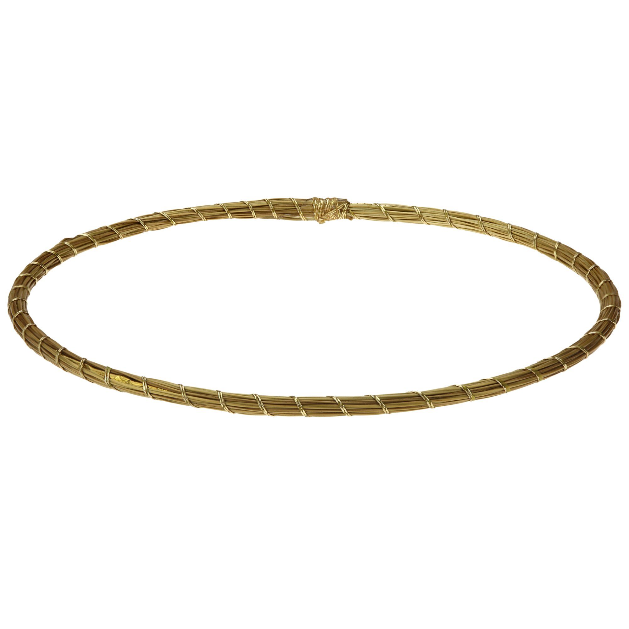 Premium Golden Grass Bracelet - Handmade Eco-Chic Jewelry