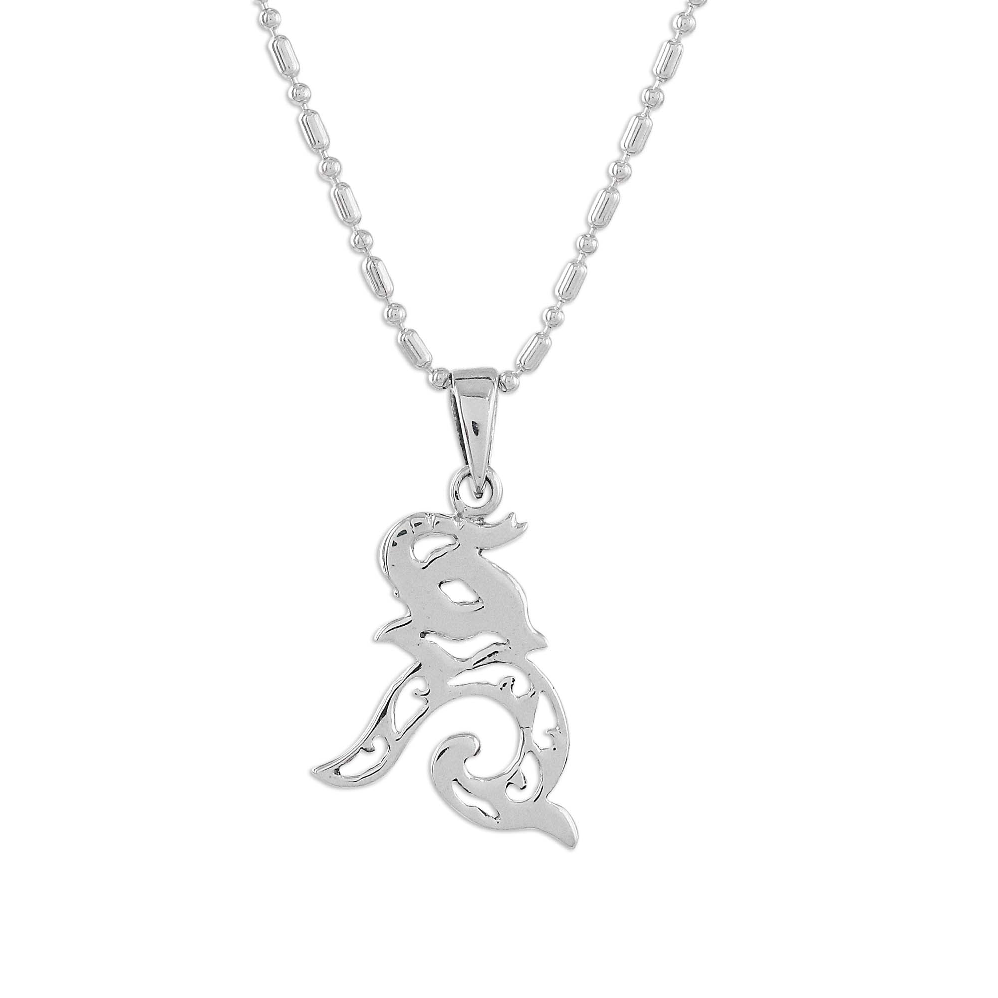 Premium Elephant Melody Sterling Silver Pendant Necklace - Handcrafted in Thailand