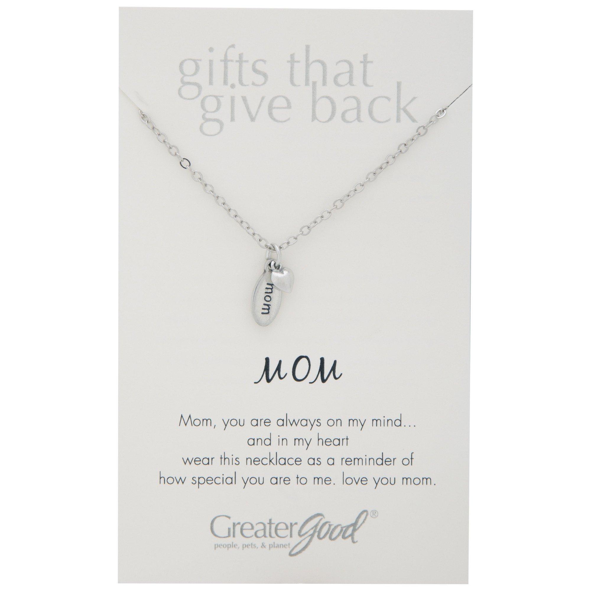 Premium Mom's Love Silver Necklace