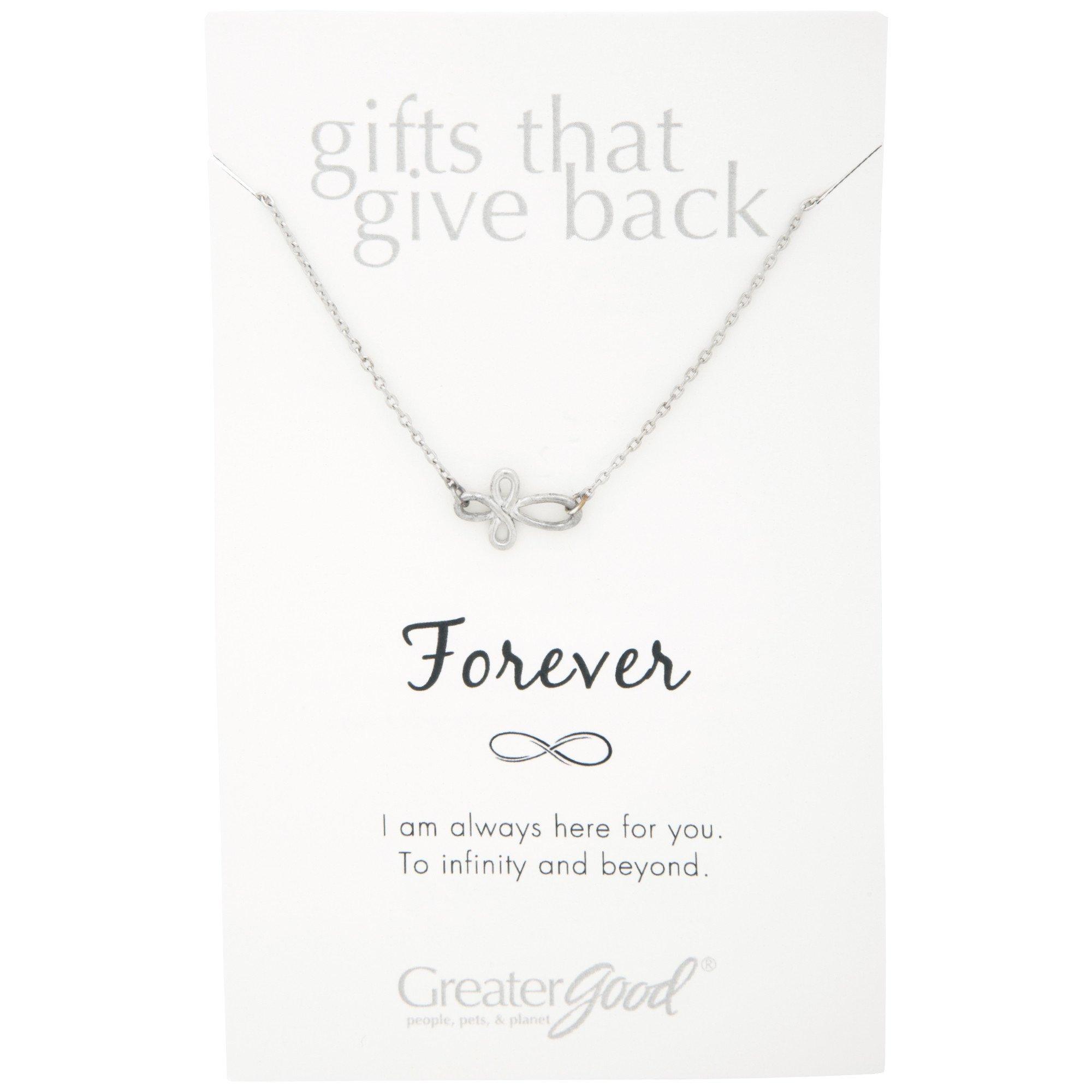 Premium Infinite Love Pewter Necklace - Ultimate Heartfelt Gift