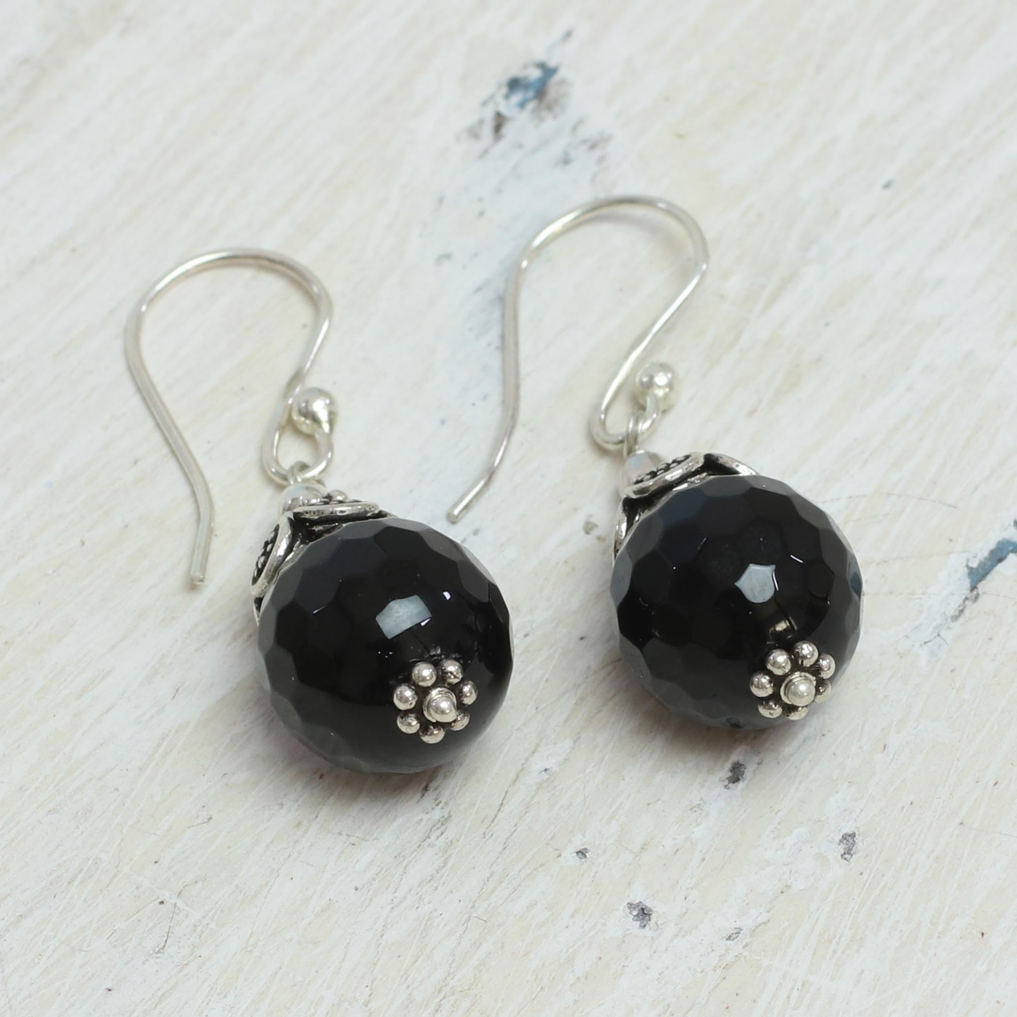 Premium Onyx Jaipur Sonnet Earrings - Ultimate Indian Elegance