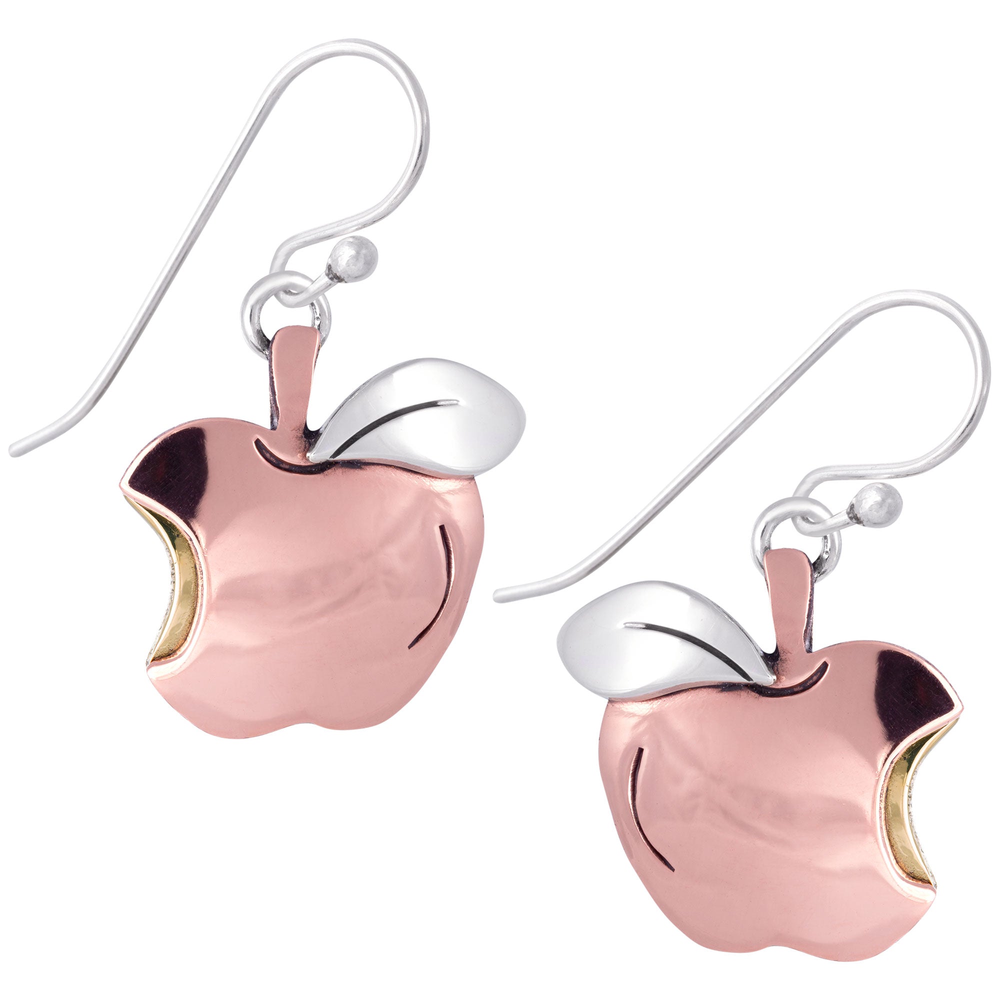 Premium Teacher Appreciation Apple Earrings - Handmade Symbol of Education