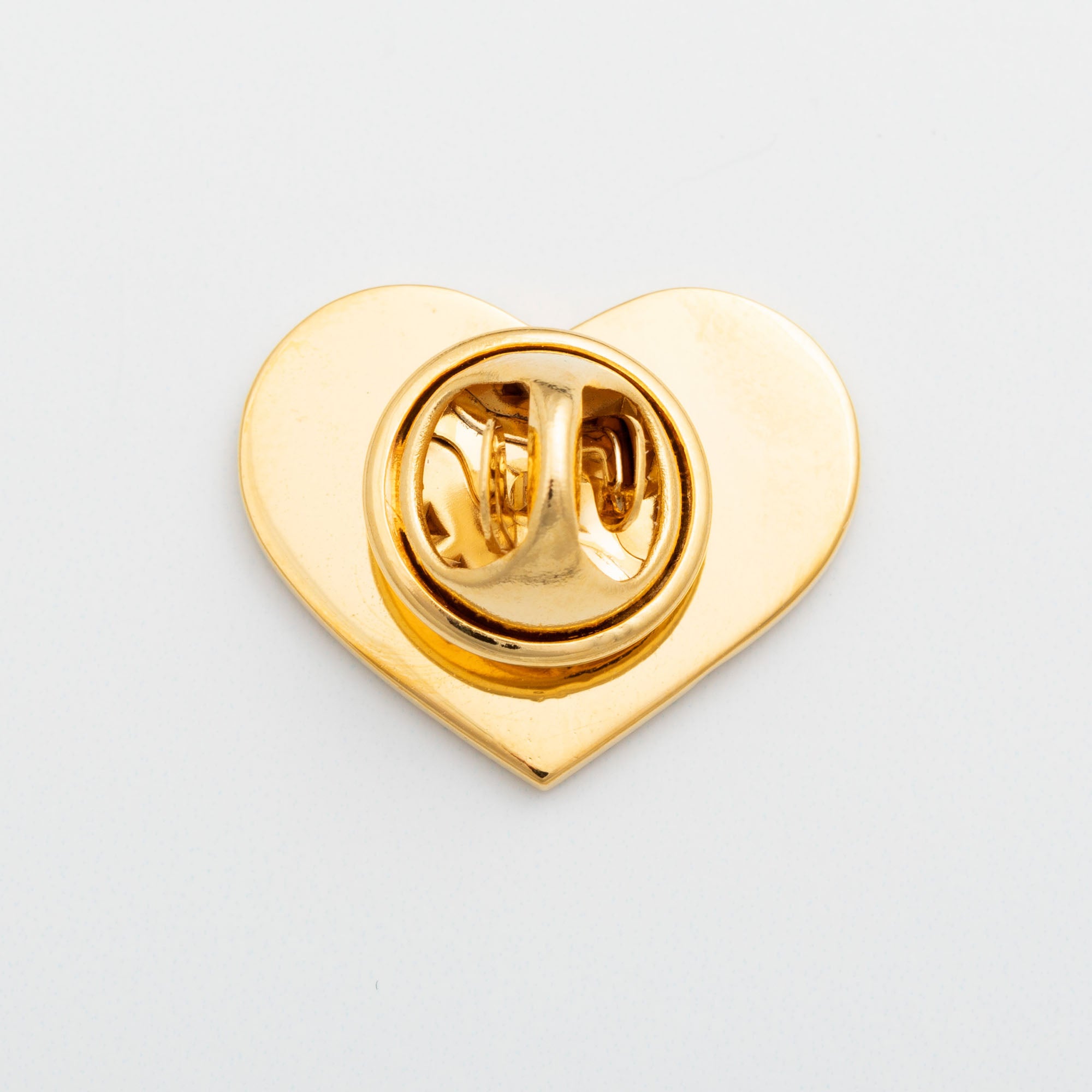 Premium Solidarity Heart Pin - Stand With Ukraine