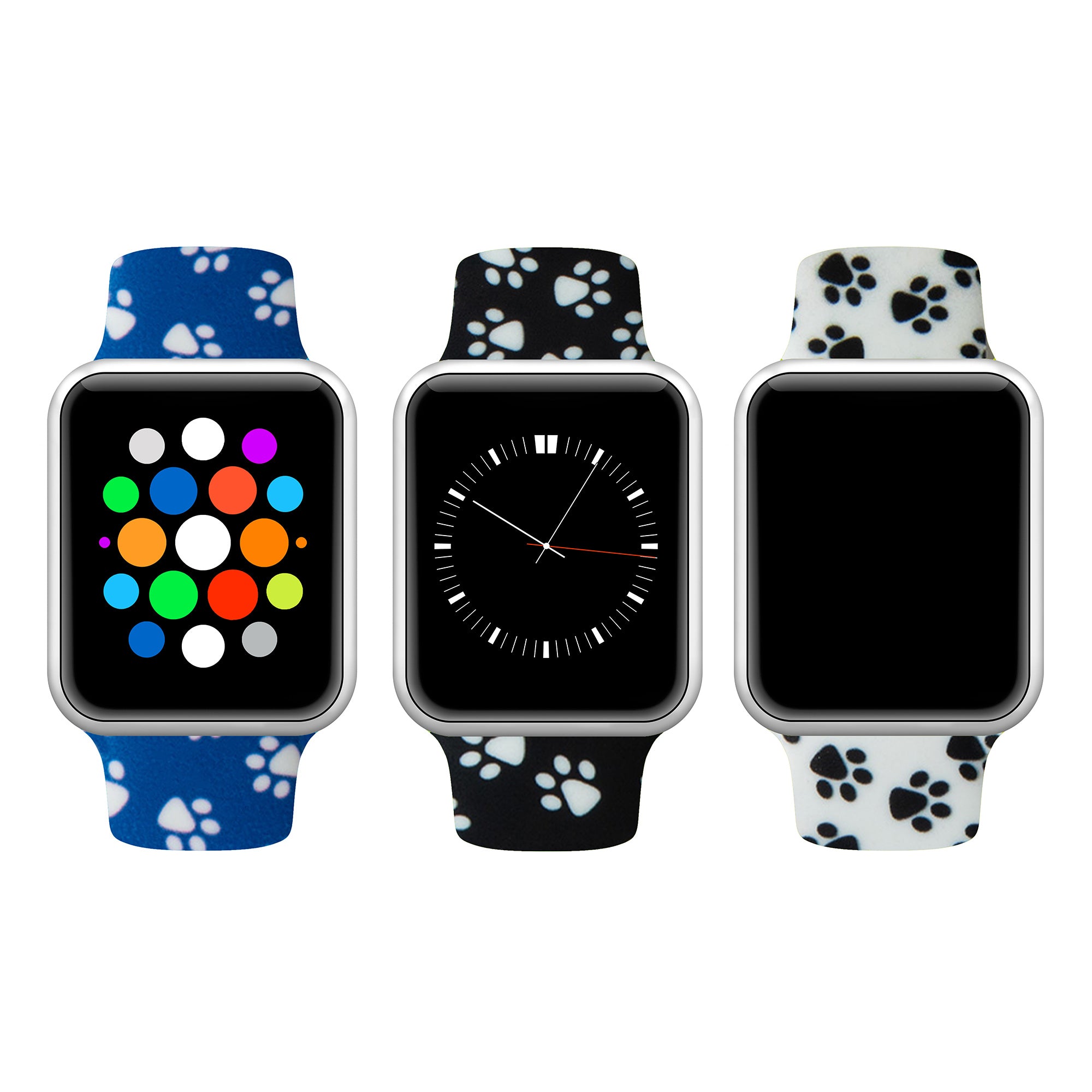 Premium Patterned Silicone Apple Watch Band – Ultimate Style & Comfort