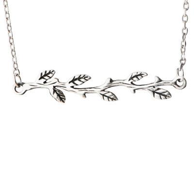 Premium Friendship Branch Pewter Necklace - Ultimate Symbol of Lasting Bonds