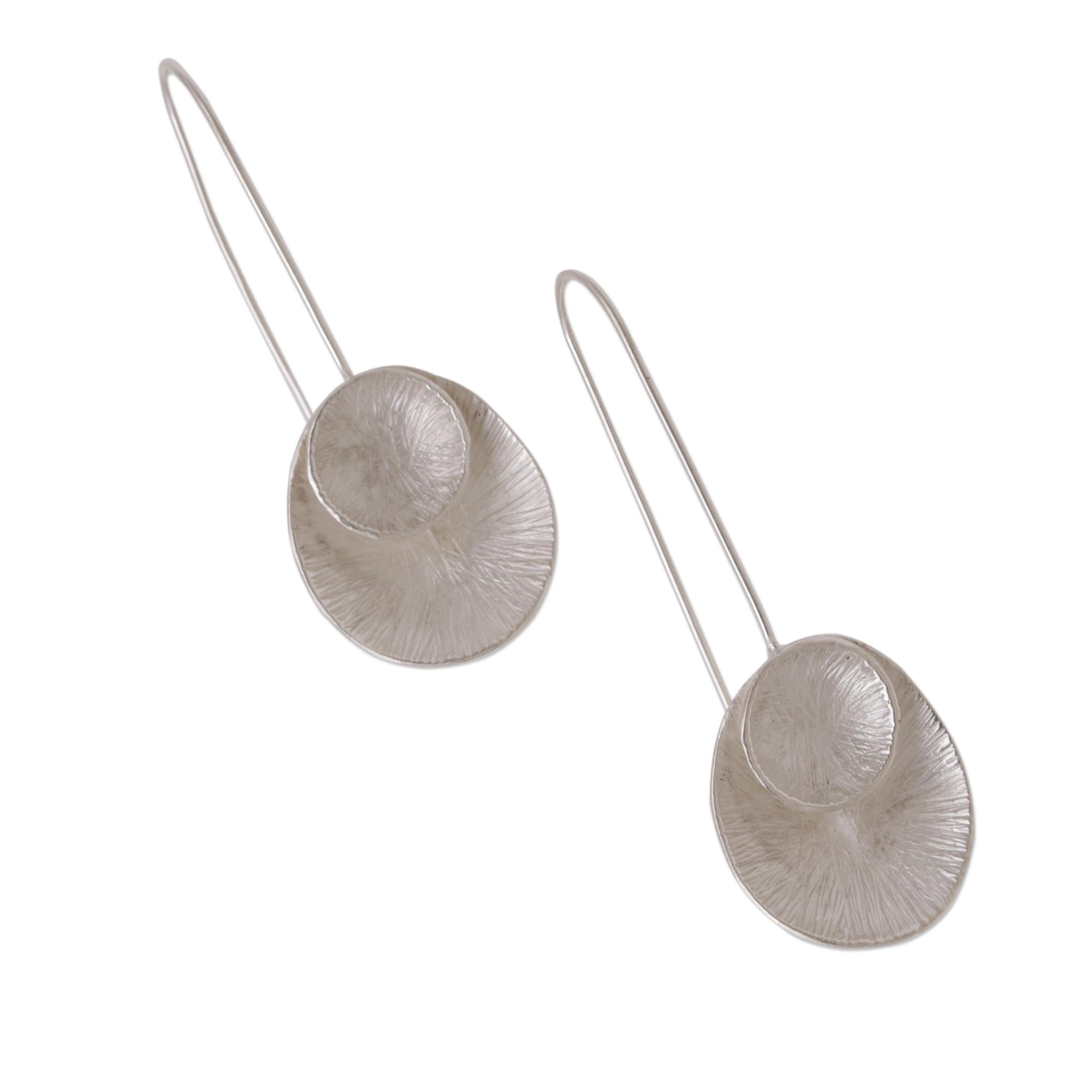 Premium Modern Majesty Sterling Silver Drop Earrings