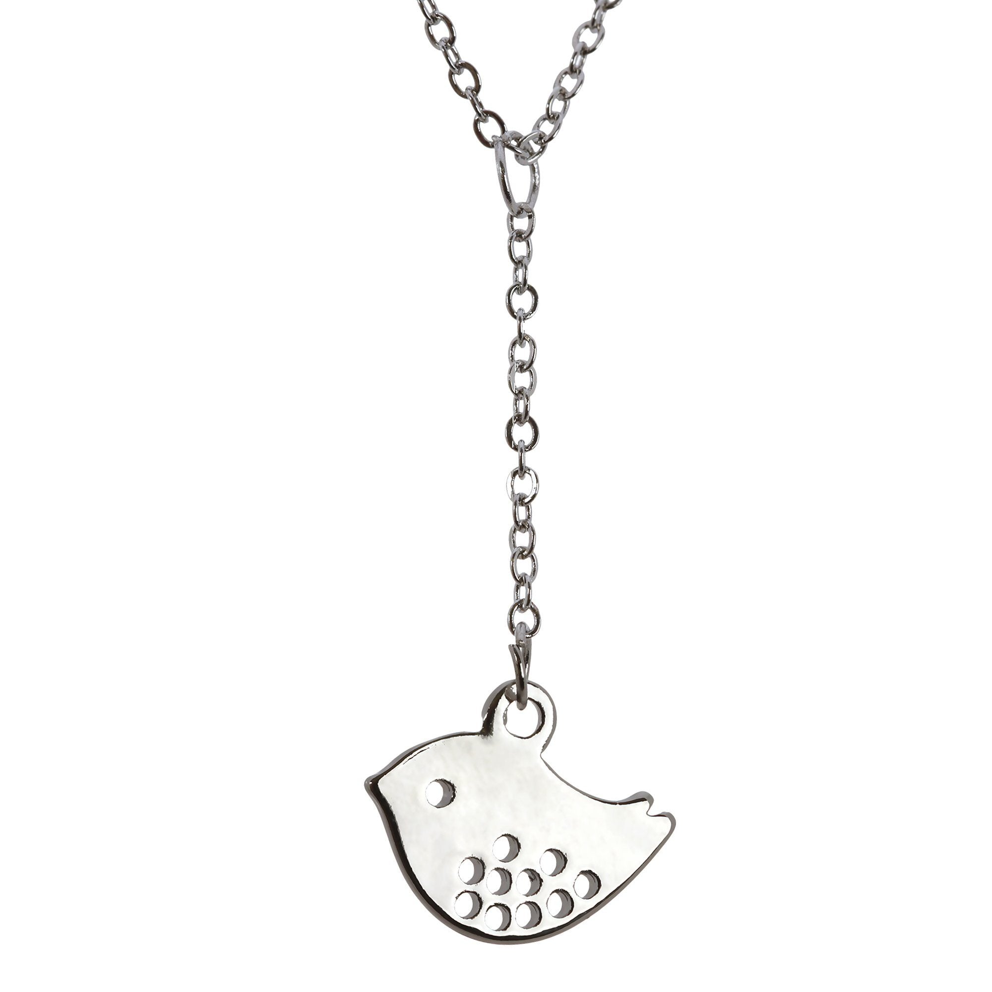 Premium Petite Bird Charm Necklace