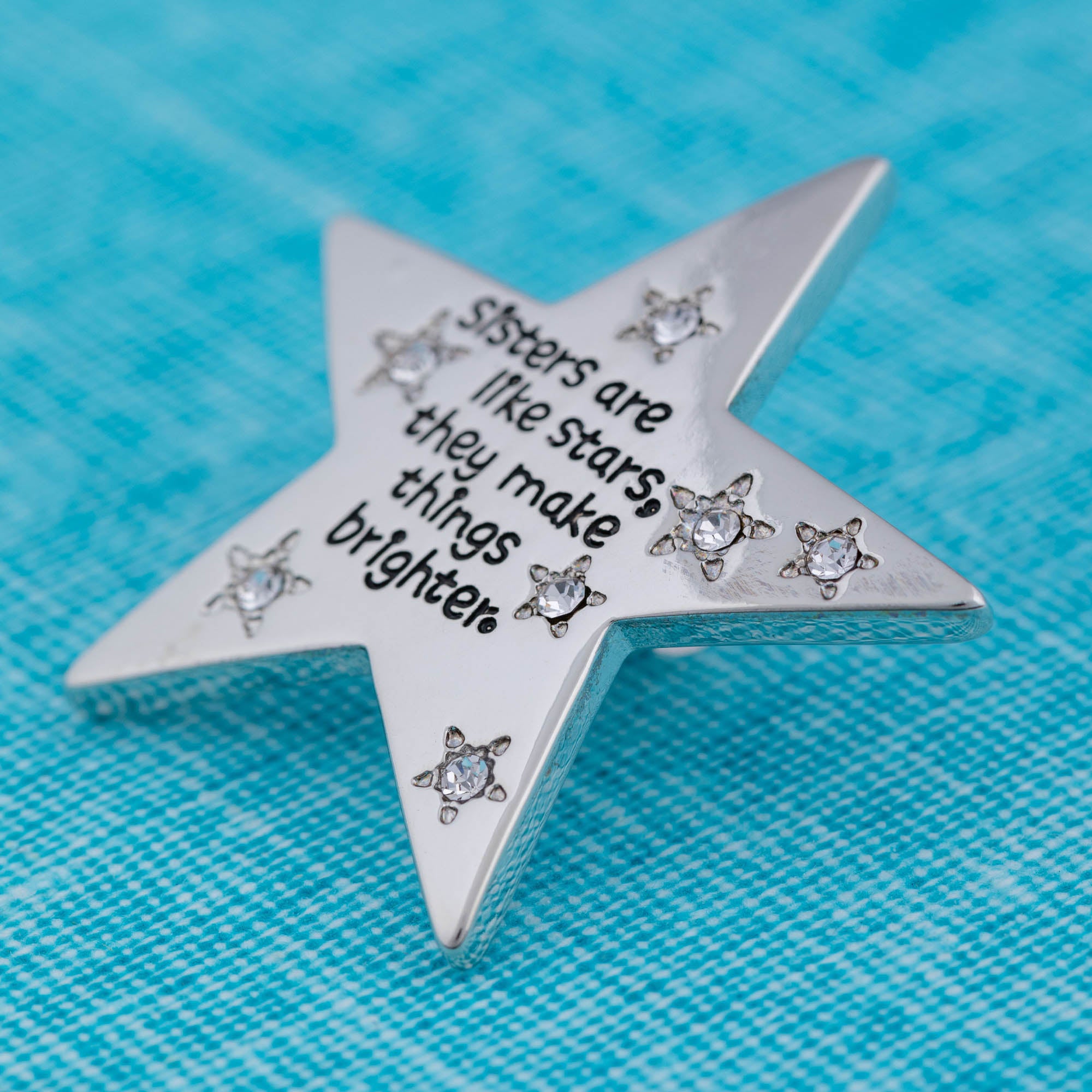 Premium Sisters Shine Like Stars Pin