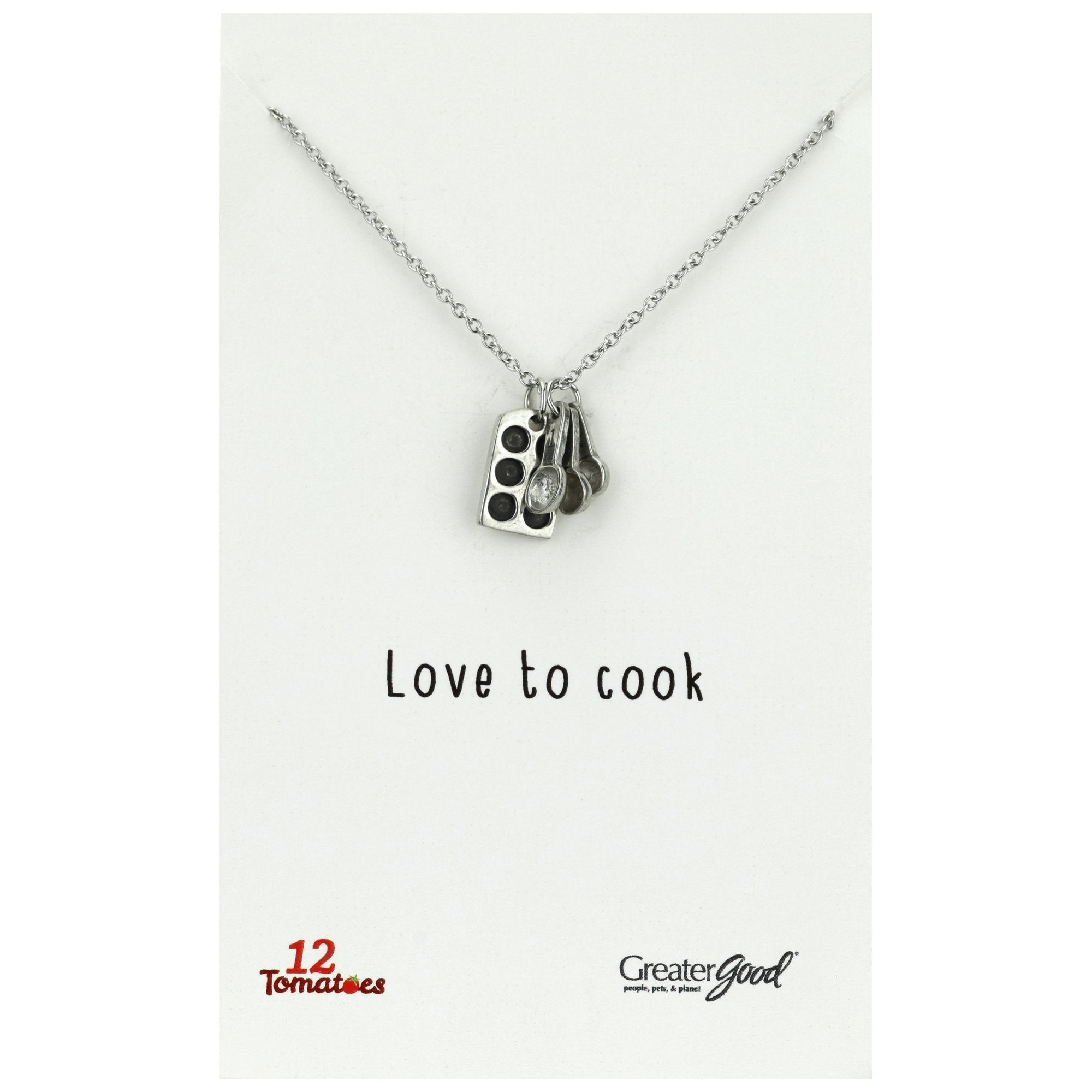 Premium Love to Cook Necklace - Ultimate Culinary Inspiration