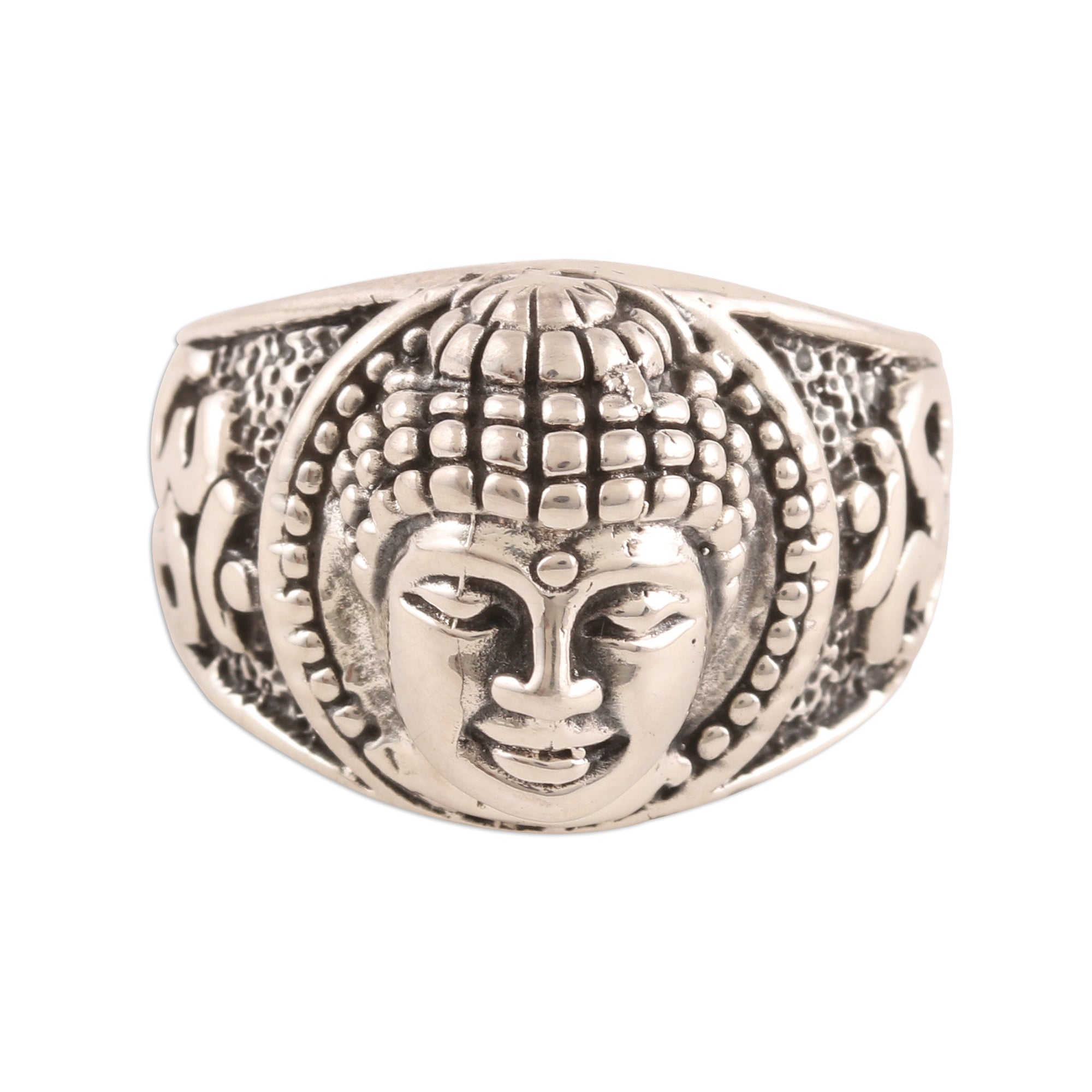 Premium Sterling Silver Meditating Buddha Ring – Handcrafted in India