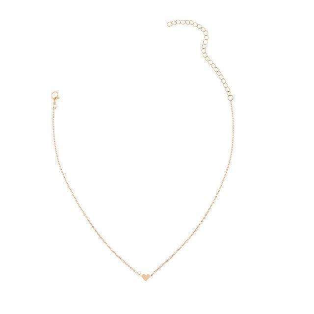 Premium Dainty Heart Chain Necklace - Timeless Elegance