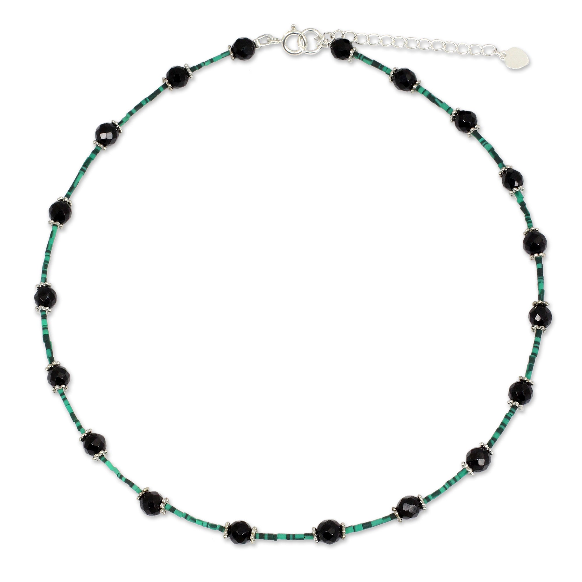 Premium Floral Nights Beaded Choker - Handmade in Thailand