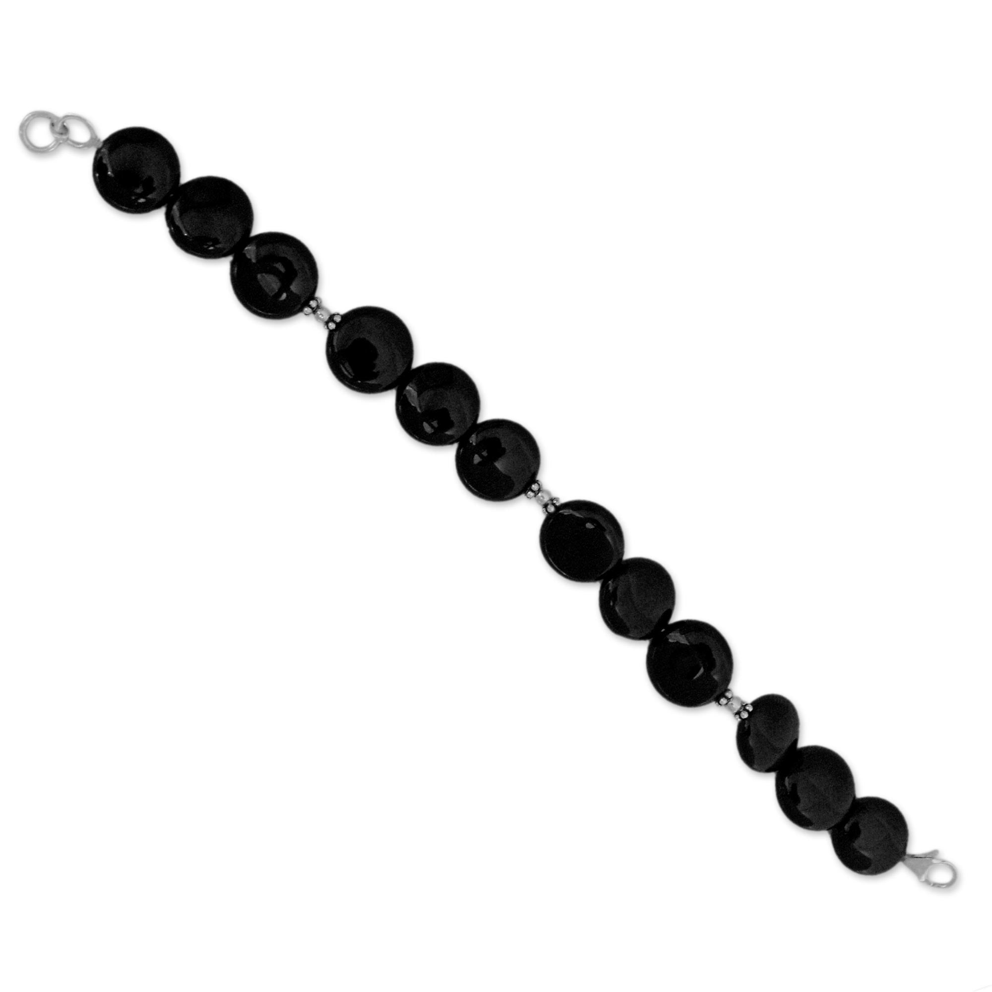 Premium Destiny Onyx Beaded Bracelet - Ultimate Elegance