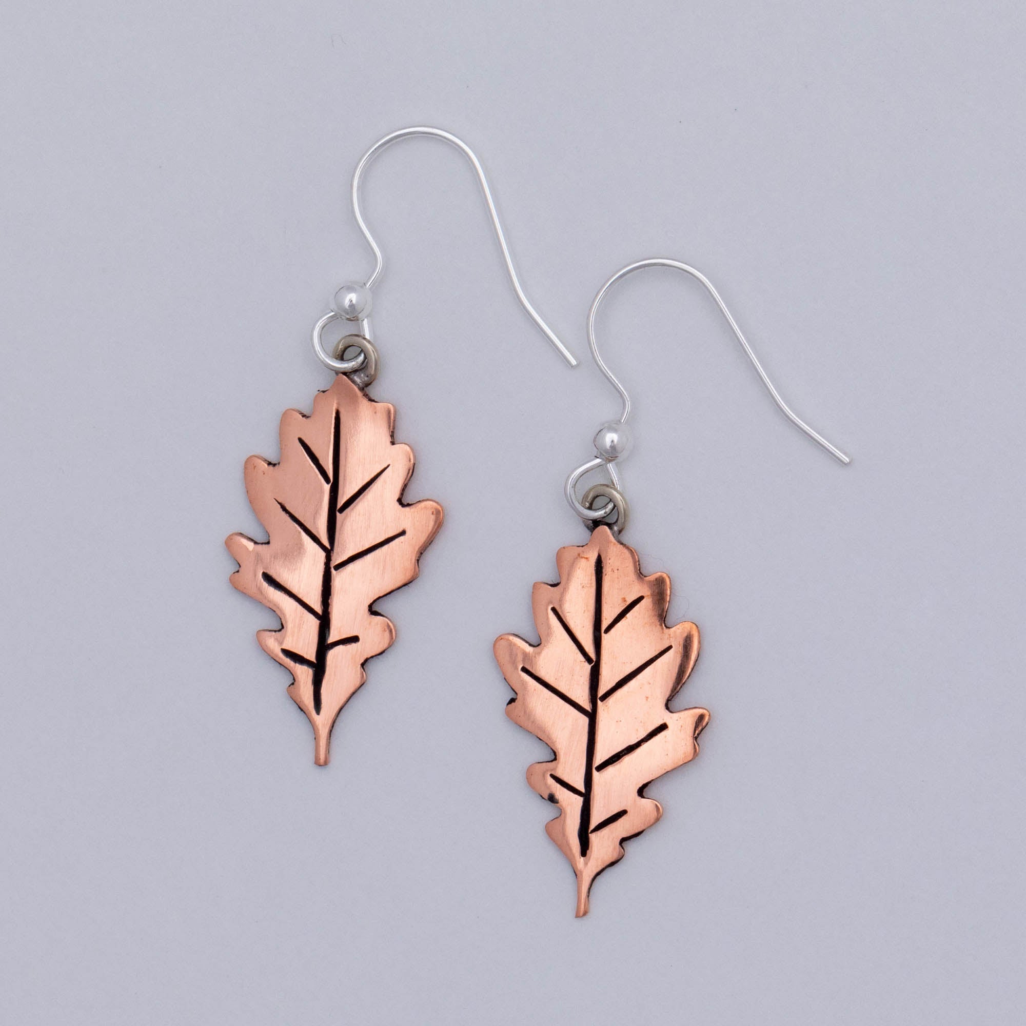 Premium Mixed Metal Falling Leaf Earrings - Ultimate Nature-Inspired Jewelry