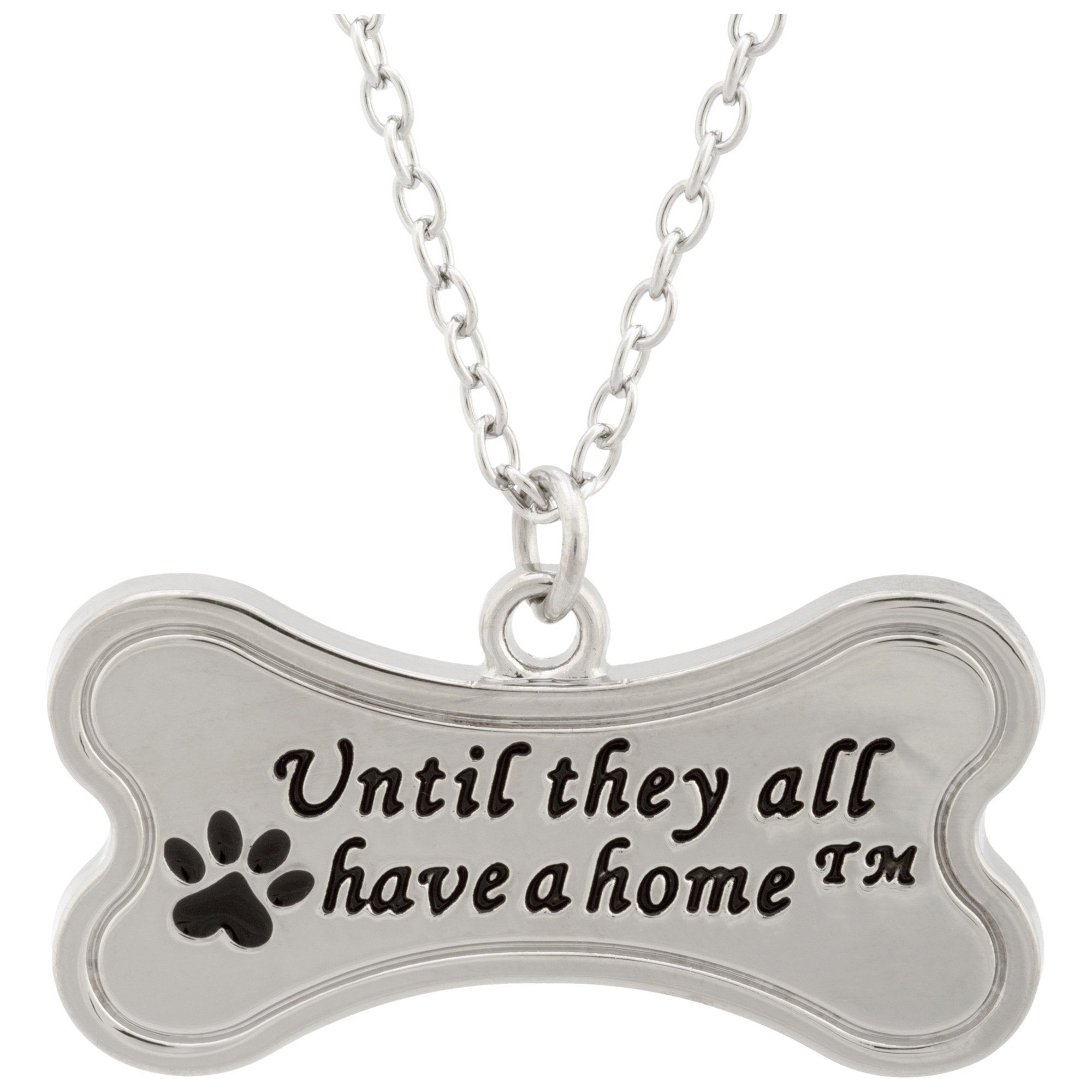 Premium 'Until They All Have a Home' Animal Rescue Necklace