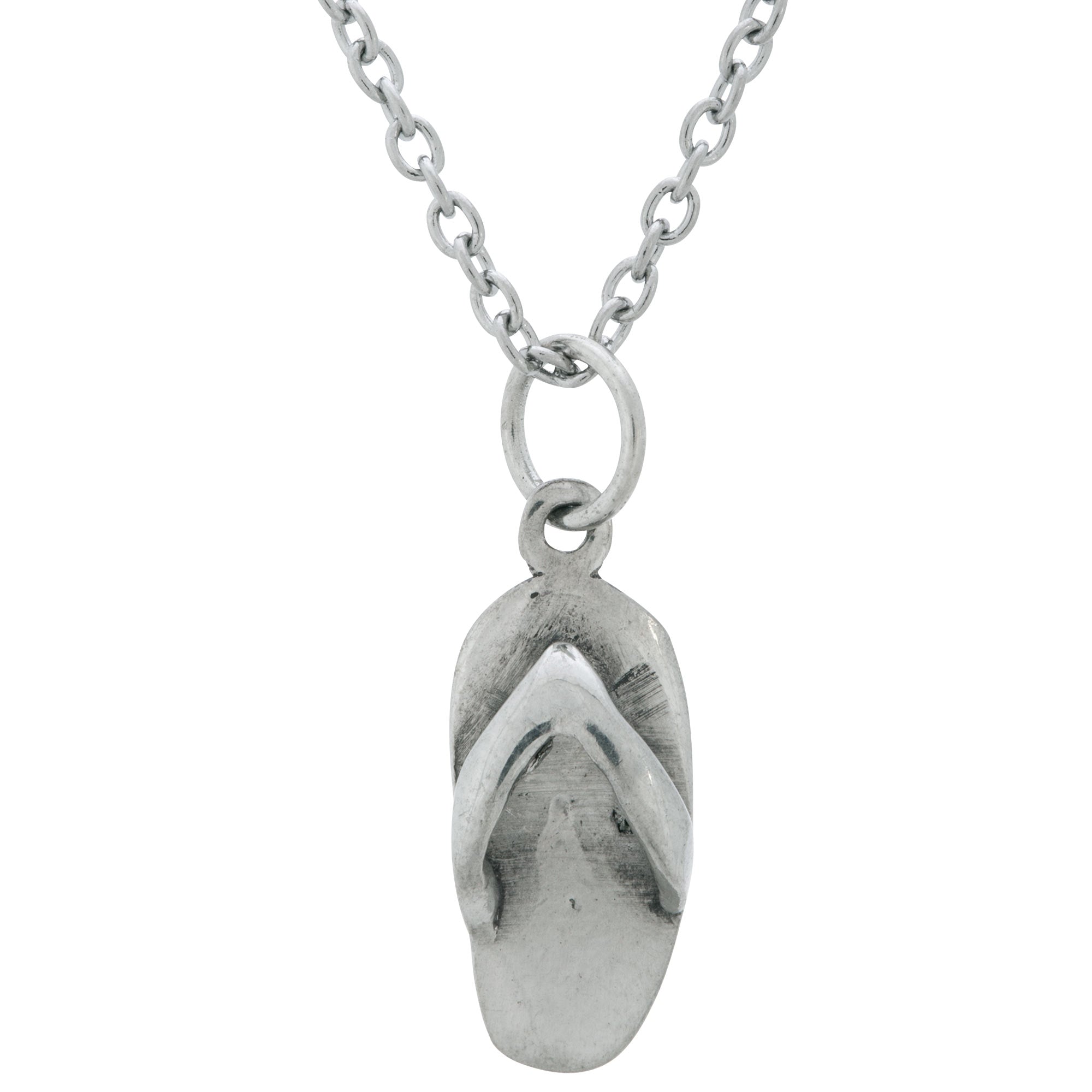 Premium Beach Pewter Necklace - Handmade Silver Jewelry