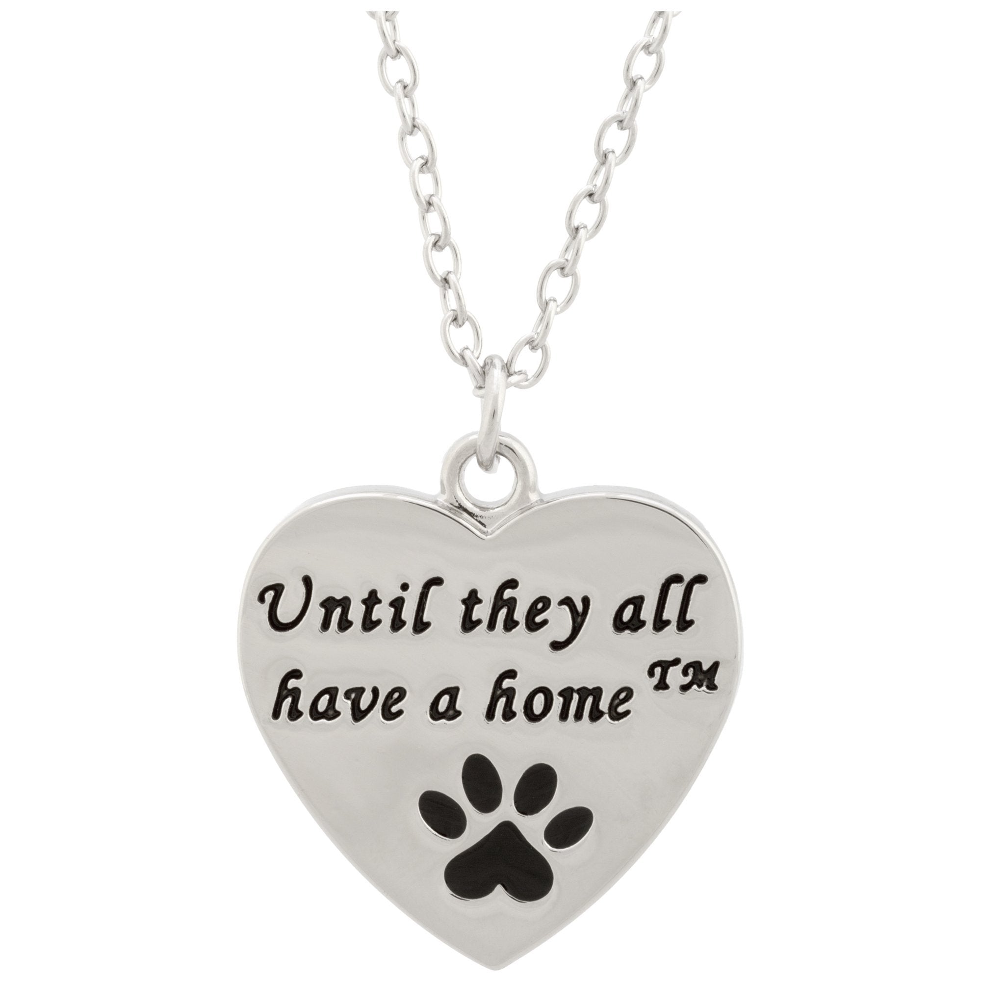 Premium 'Until They All Have a Home' Animal Rescue Necklace