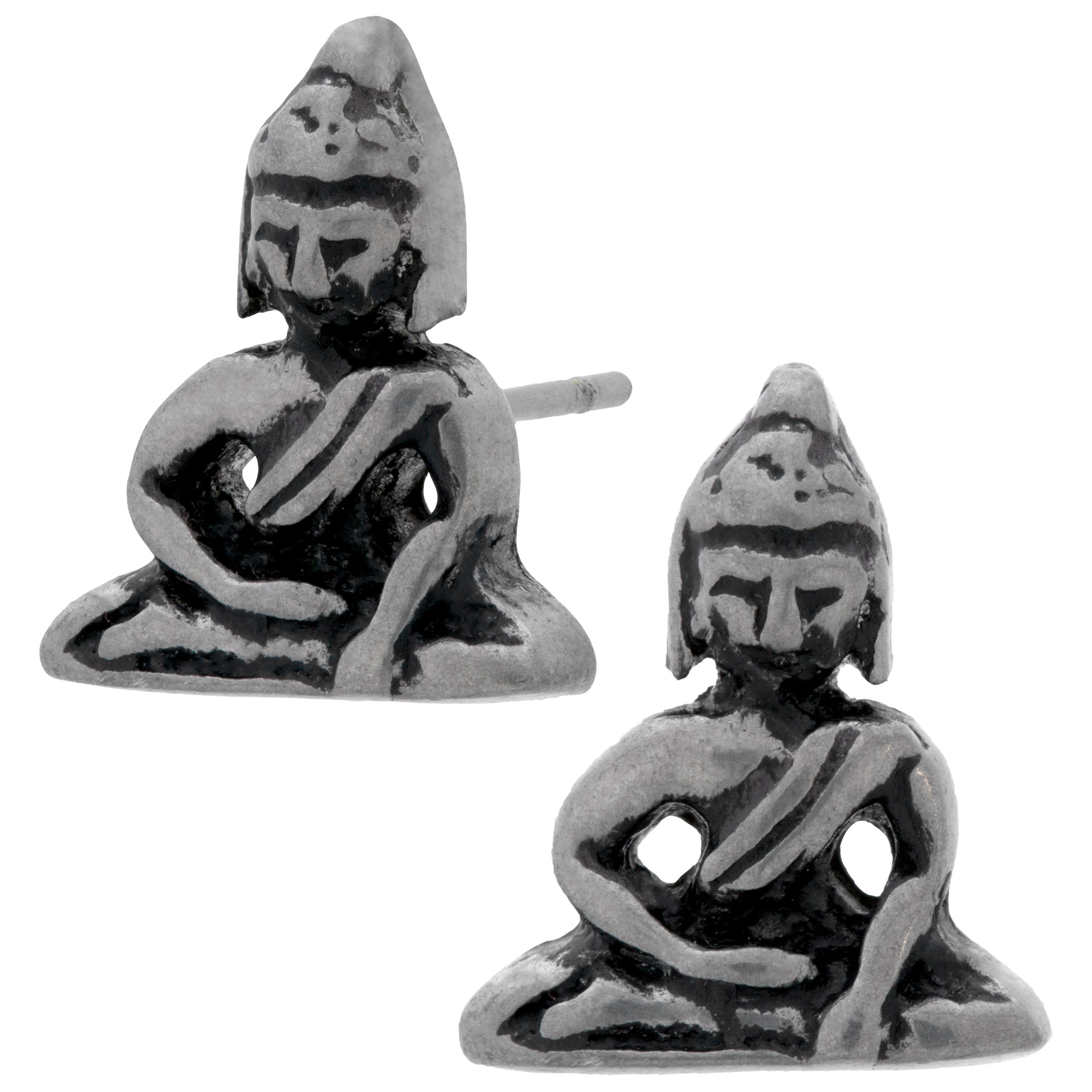 Premium Buddha of Compassion Pewter Pendant Necklace