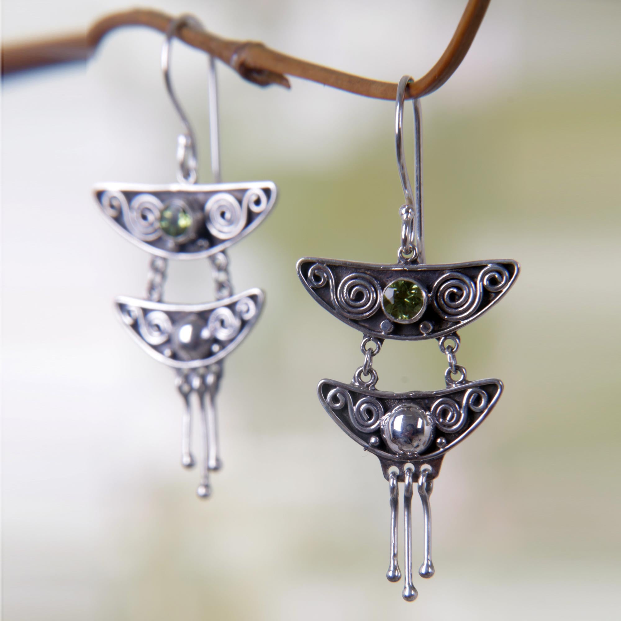 Premium Summer Moonlight Sterling Silver Earrings