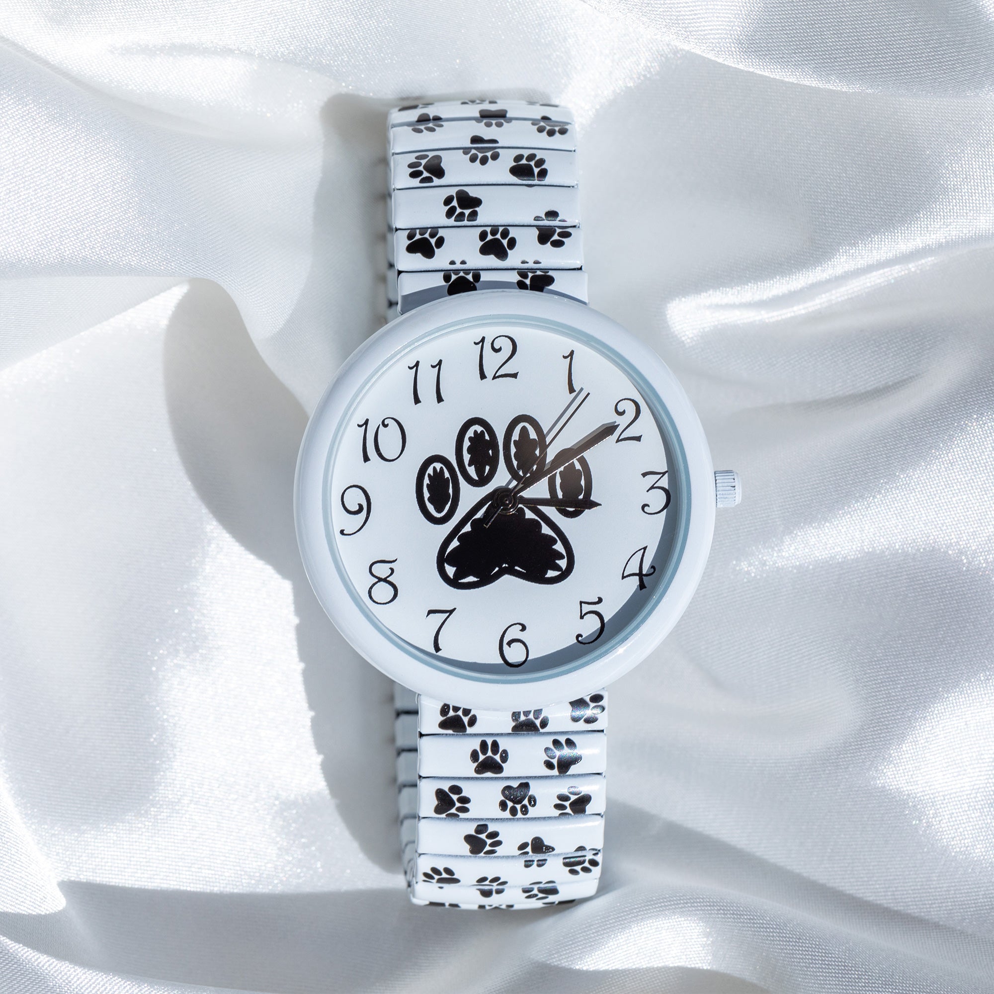 Premium Paw Print Stretch Watch