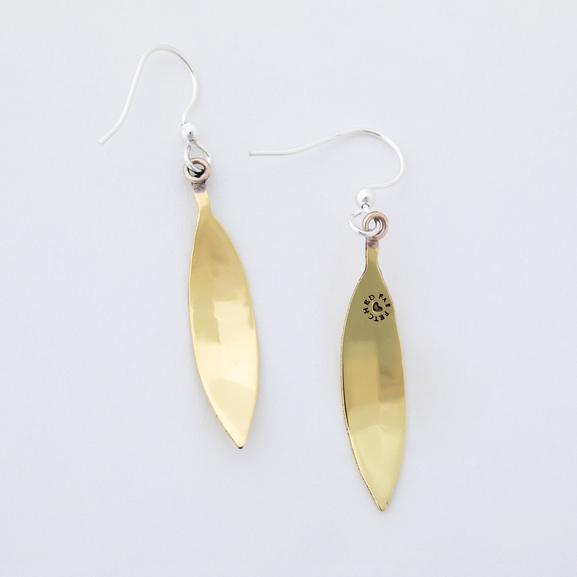 Premium Mixed Metal Falling Leaf Earrings - Ultimate Nature-Inspired Jewelry