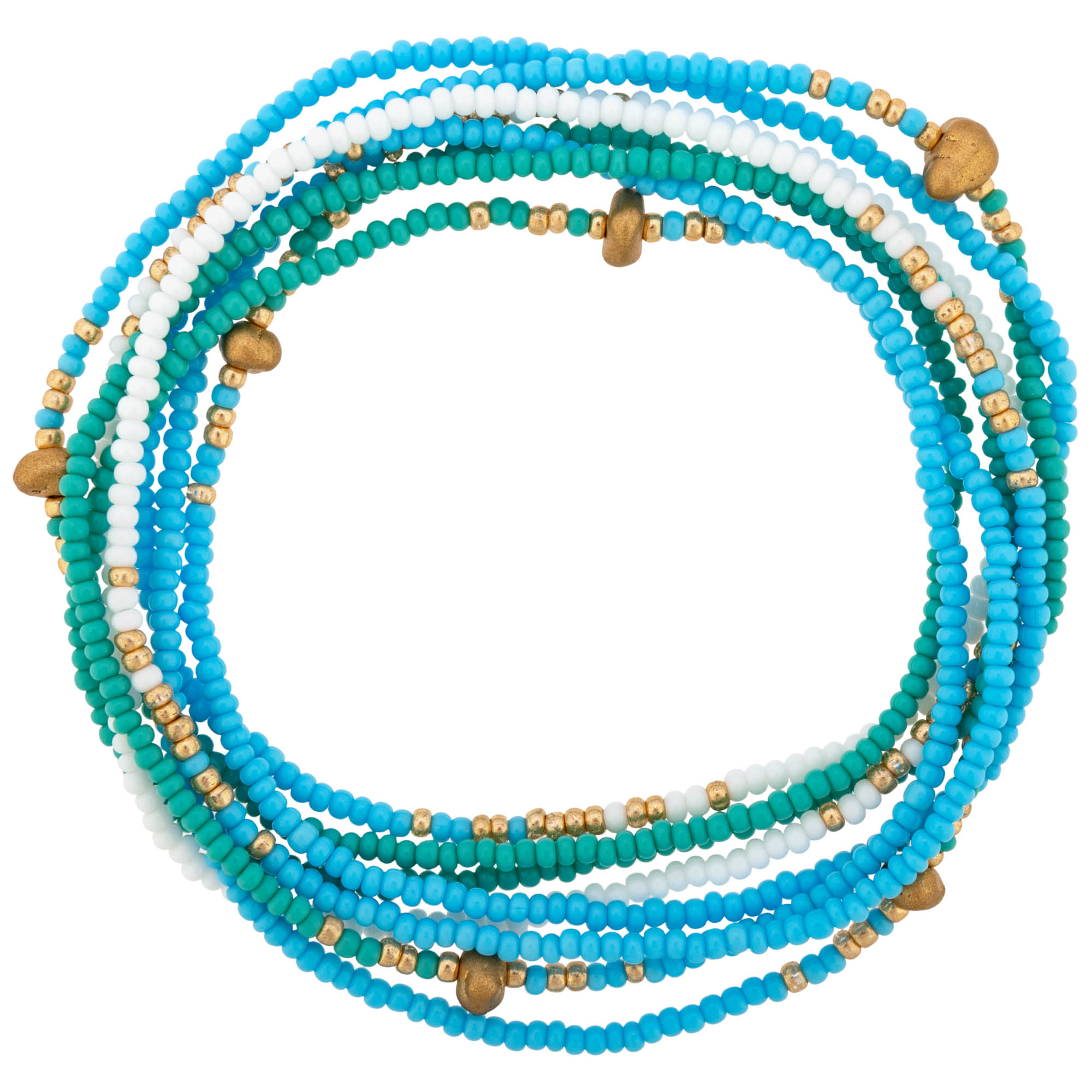 Premium Stretch Beaded Necklace - Versatile & Handcrafted