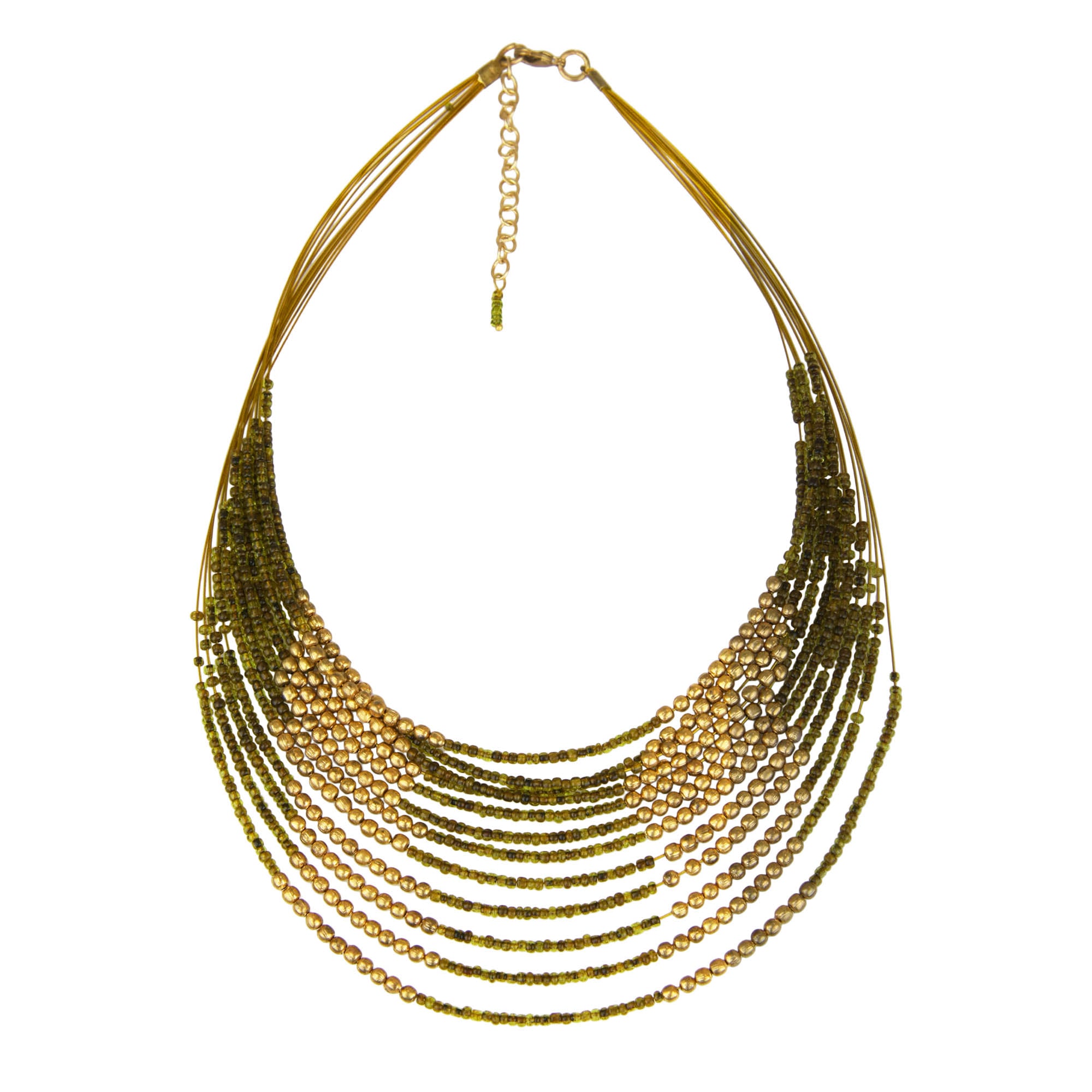 Ultimate Sparkling Strands Necklace - Premium Handmade Jewelry