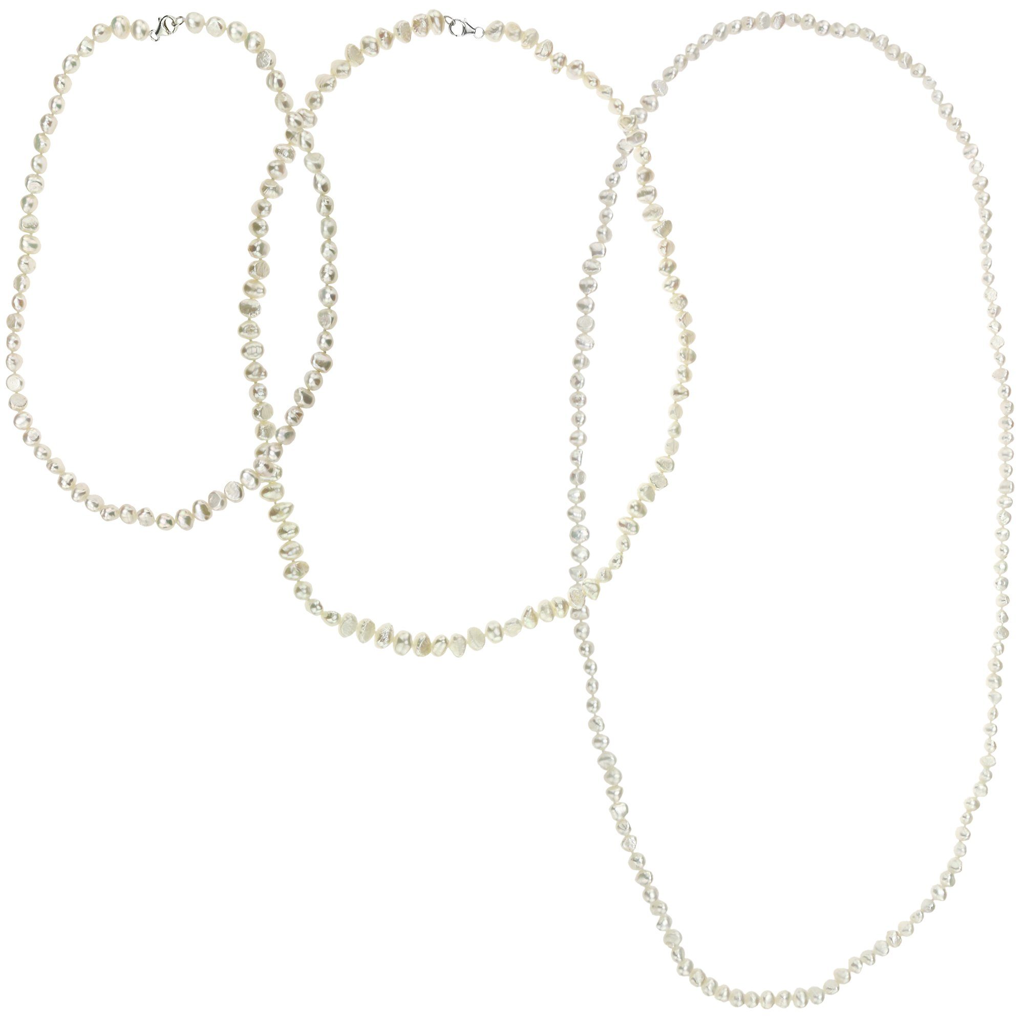 Premium Elegance Pearl Rope Necklace