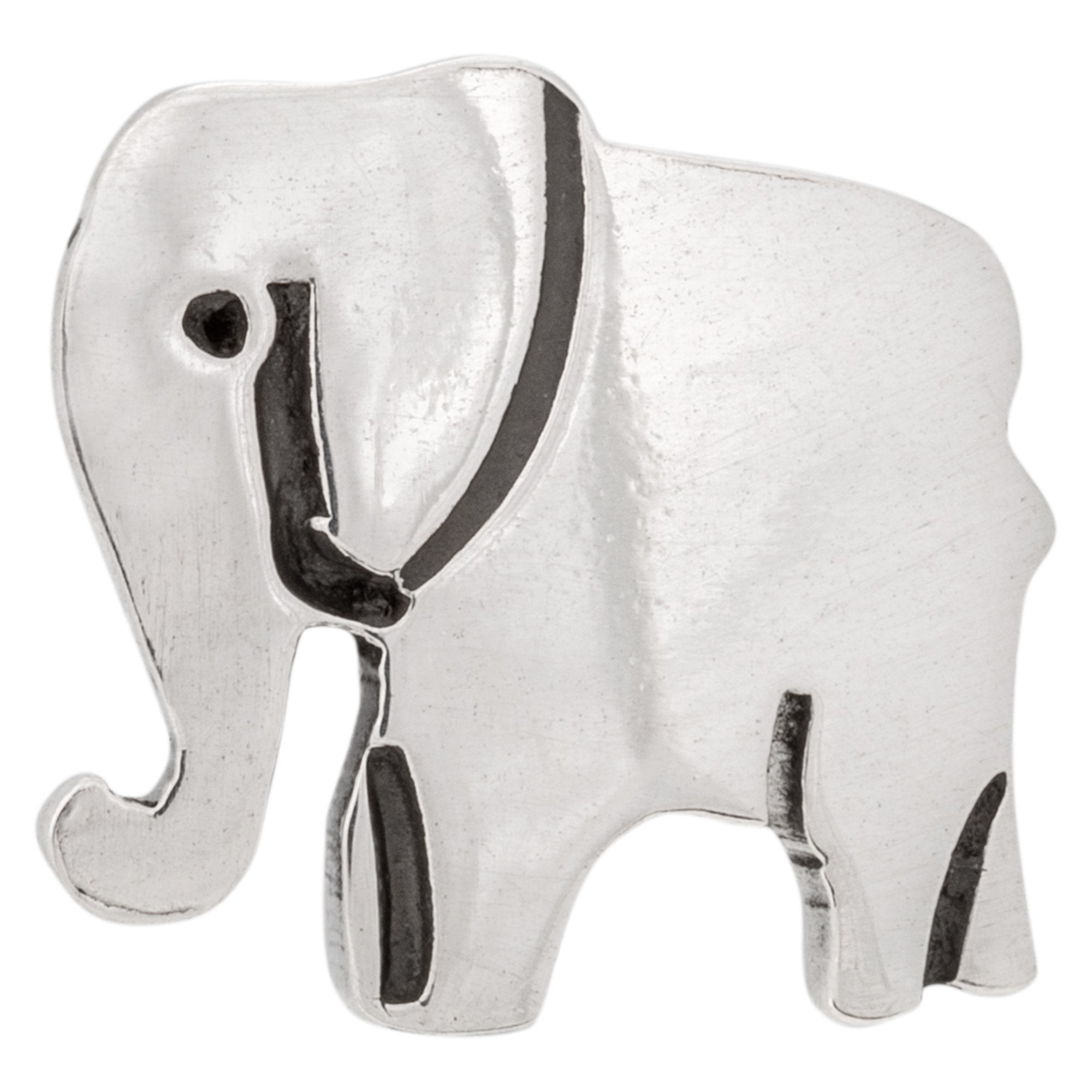 Premium Sterling Silver Elephant Post Earrings - Handmade Elegance