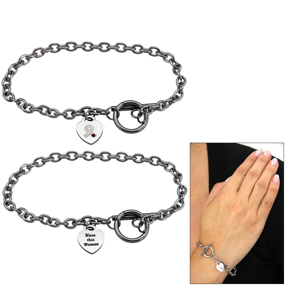 Premium Bless This Woman Diabetes Awareness Bracelet