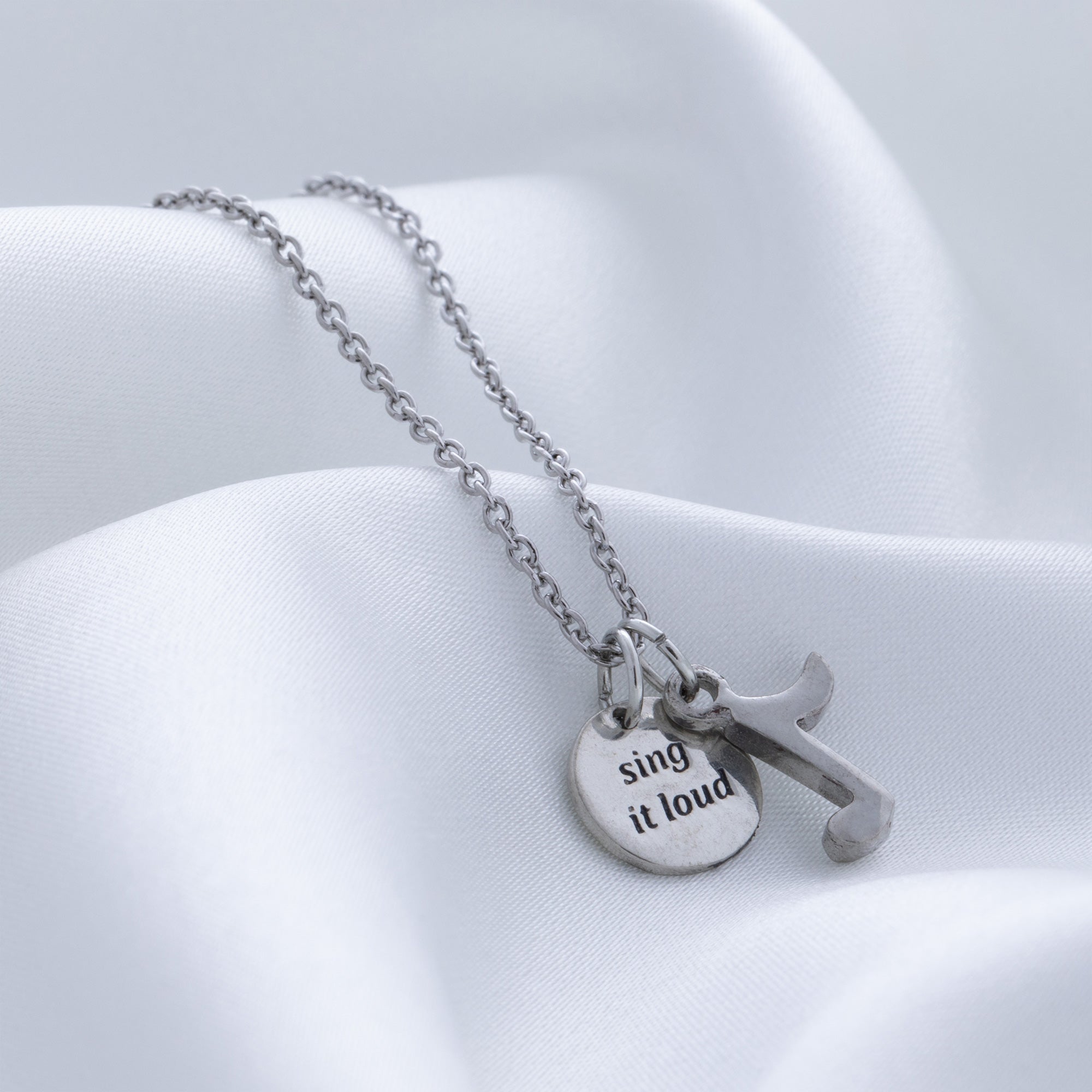 Ultimate Music Lover's Necklace - Premium Pewter Design