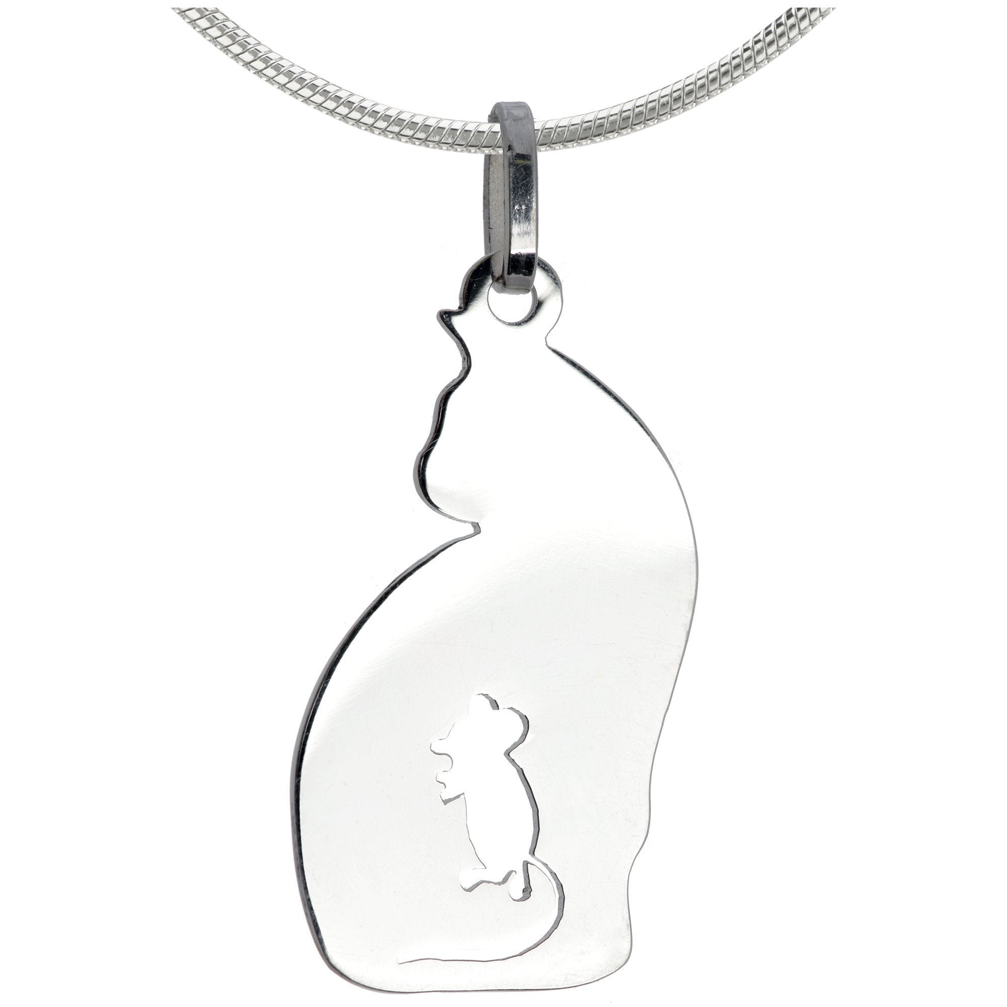 Premium Feline Instincts Sterling Silver Necklace