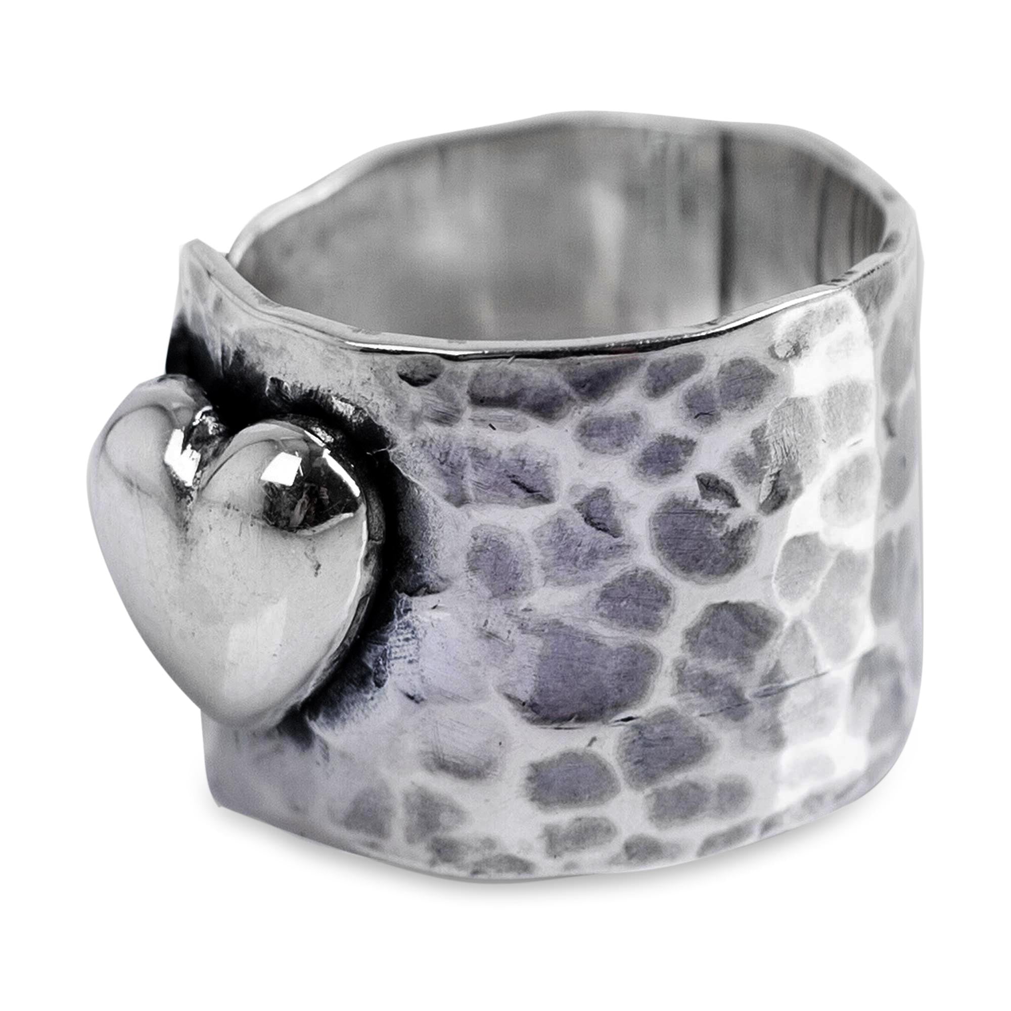 Premium Handcrafted Andean Heartfelt Hug Ring