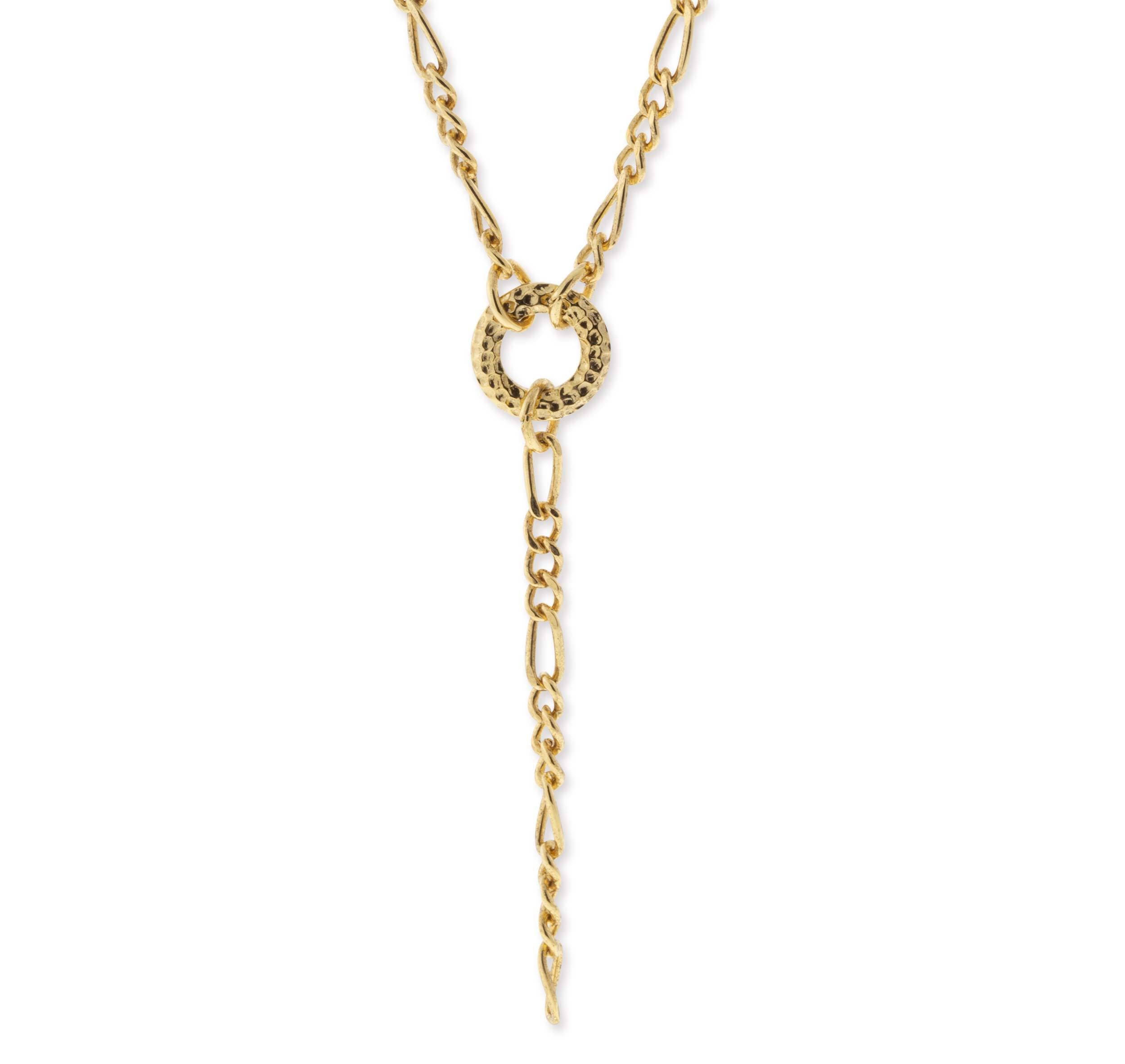 1928 Jewelry® Premium 14K Gold Dipped Charm Holder Y Necklace