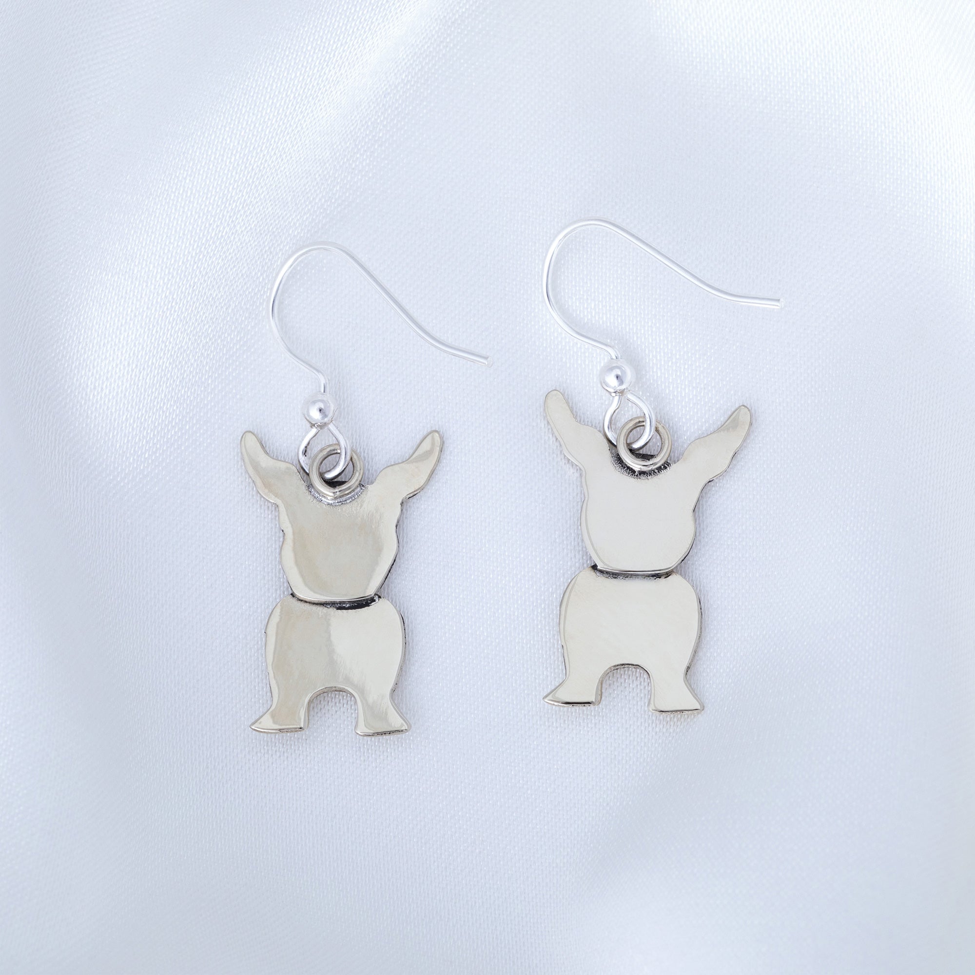 Premium Mixed Metal Animal Earrings - Handcrafted Whimsical Design