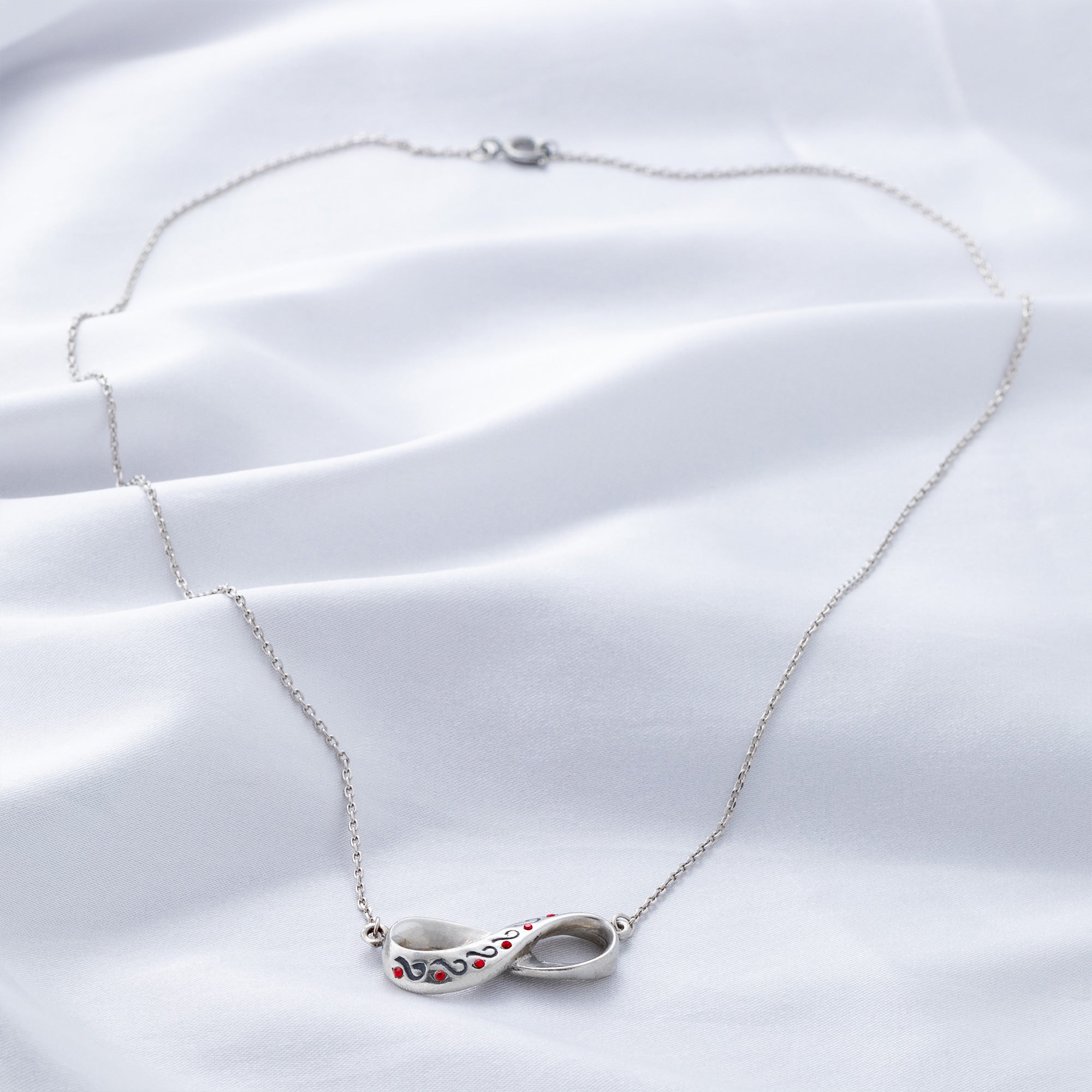 Premium Diabetes Awareness Infinity Necklace - Infinite Hope