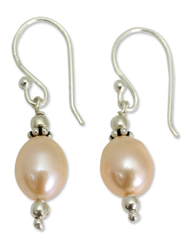 Premium Dawn Destiny Pearl Earrings - Handmade Elegance